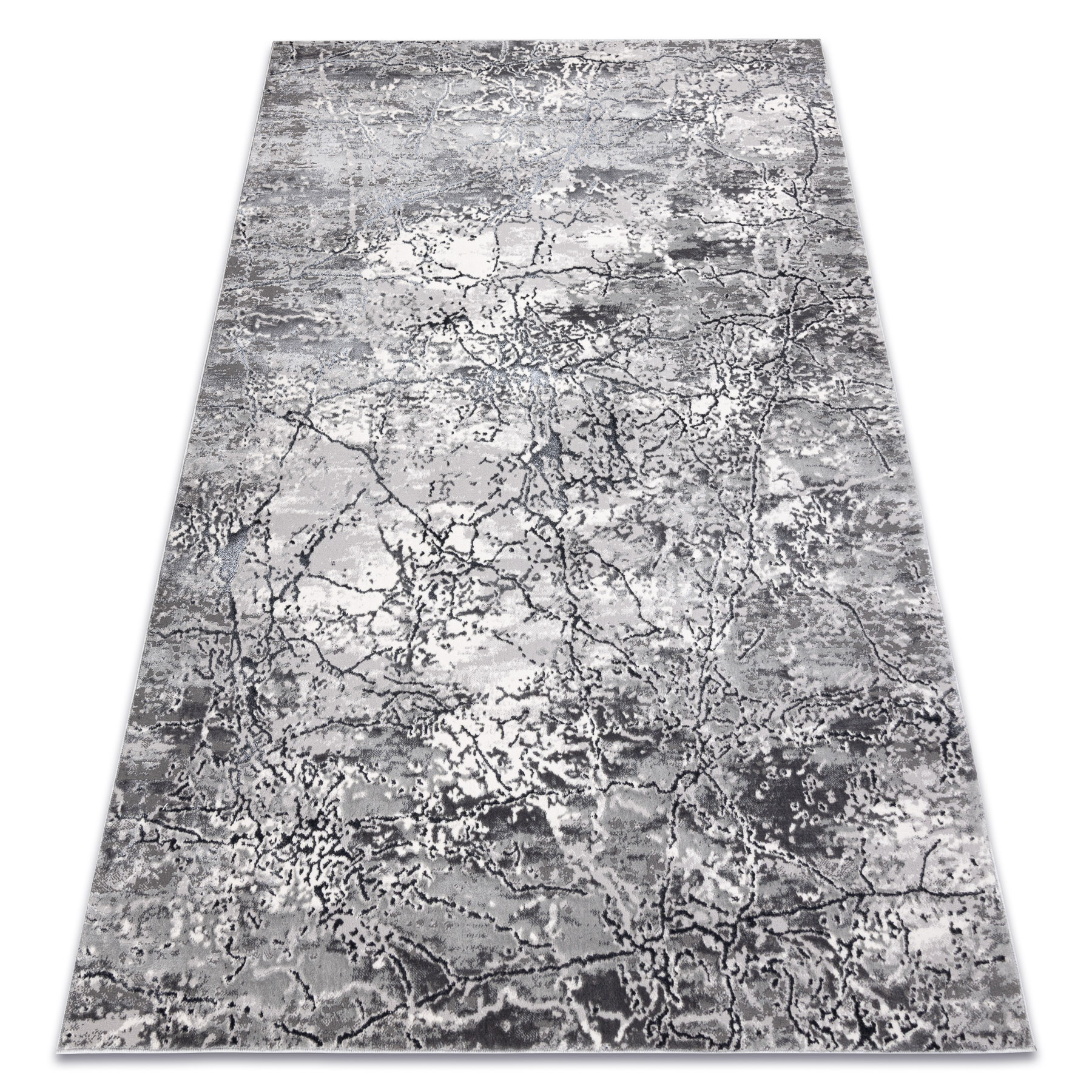 Dywan ALLURE 5716 Kamień - Strukturalny, stylowy, glamour 80x150 cm