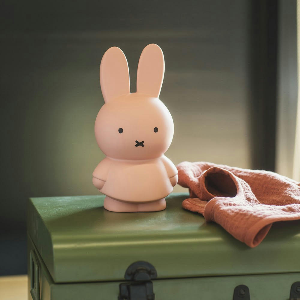 MIFFY - Tirelire Miffy Warm 18 cm rose
