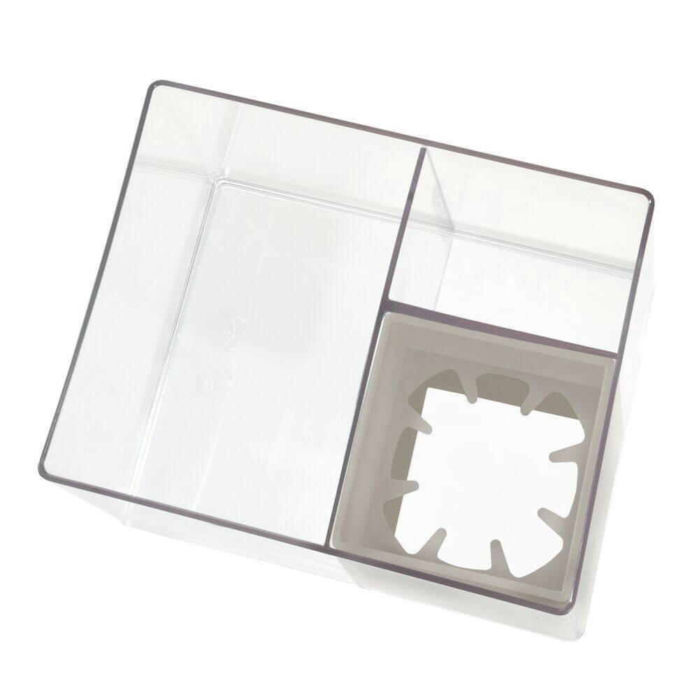 iDesign The Home Edit Heat-Resistant Silicon Insert Bathroom/Vanity Hair Tool Holder
