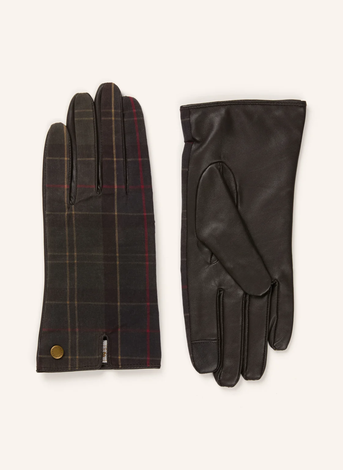 Barbour Lederhandschuhe SCARLET
