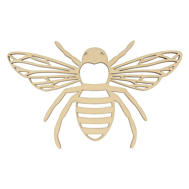 ABEILLE - Décoration en bois abeille