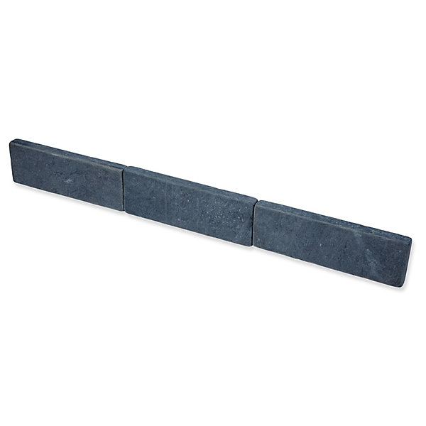 Bordure de jardin Ardoise Noire Vieillie 30x10x3 cm (lot de 30 bordures soit 9 mètres) - RO'MA NATURE