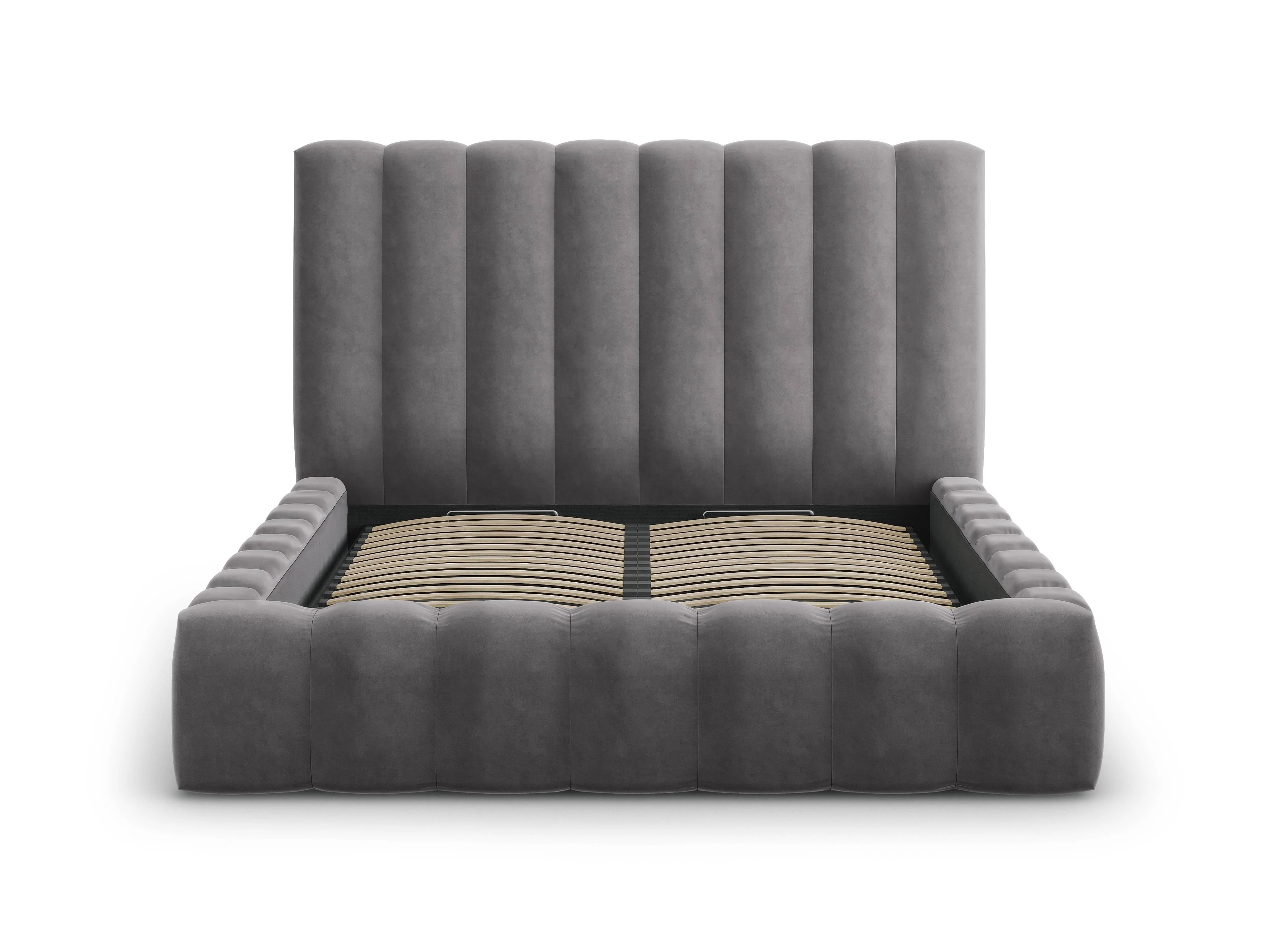 Bed frame Gina velvet met opbergruimte 160 x 200 cm