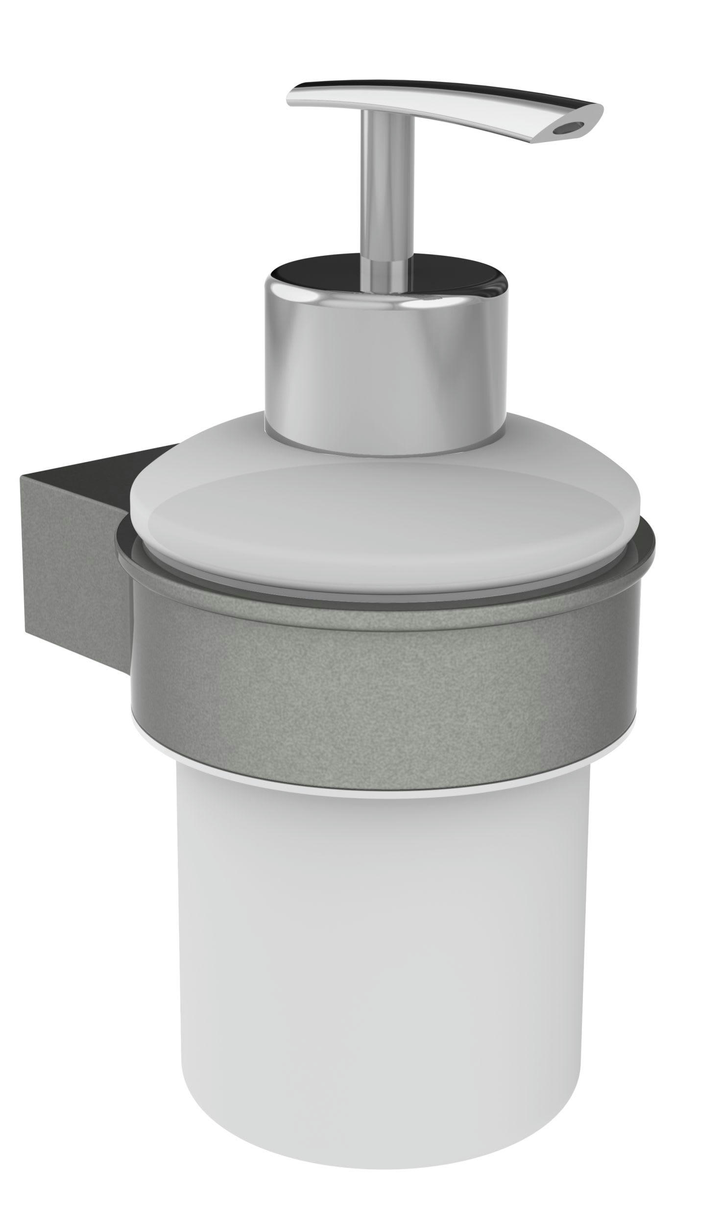 LOFT-GAME - Distributeur savon en alu laqué à fixer