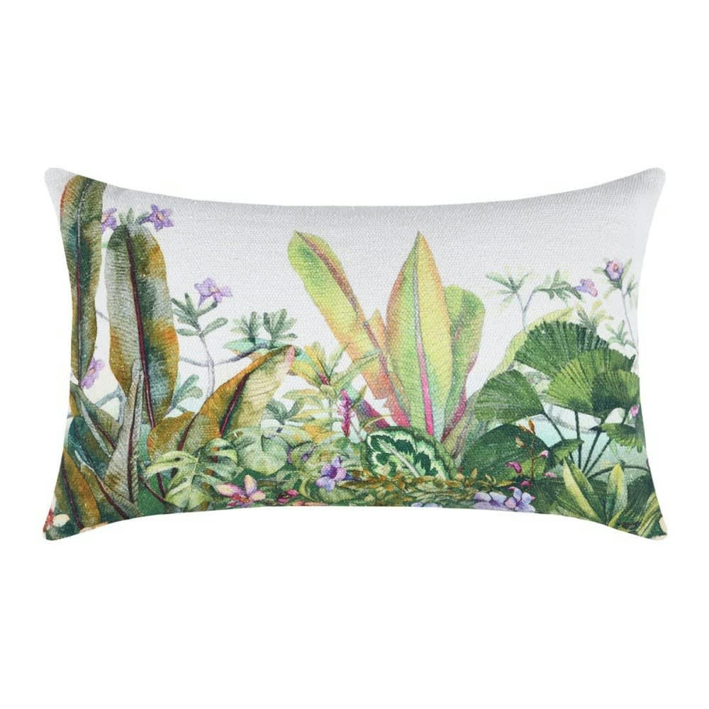 - Coussin Blanc coton 30 x 50