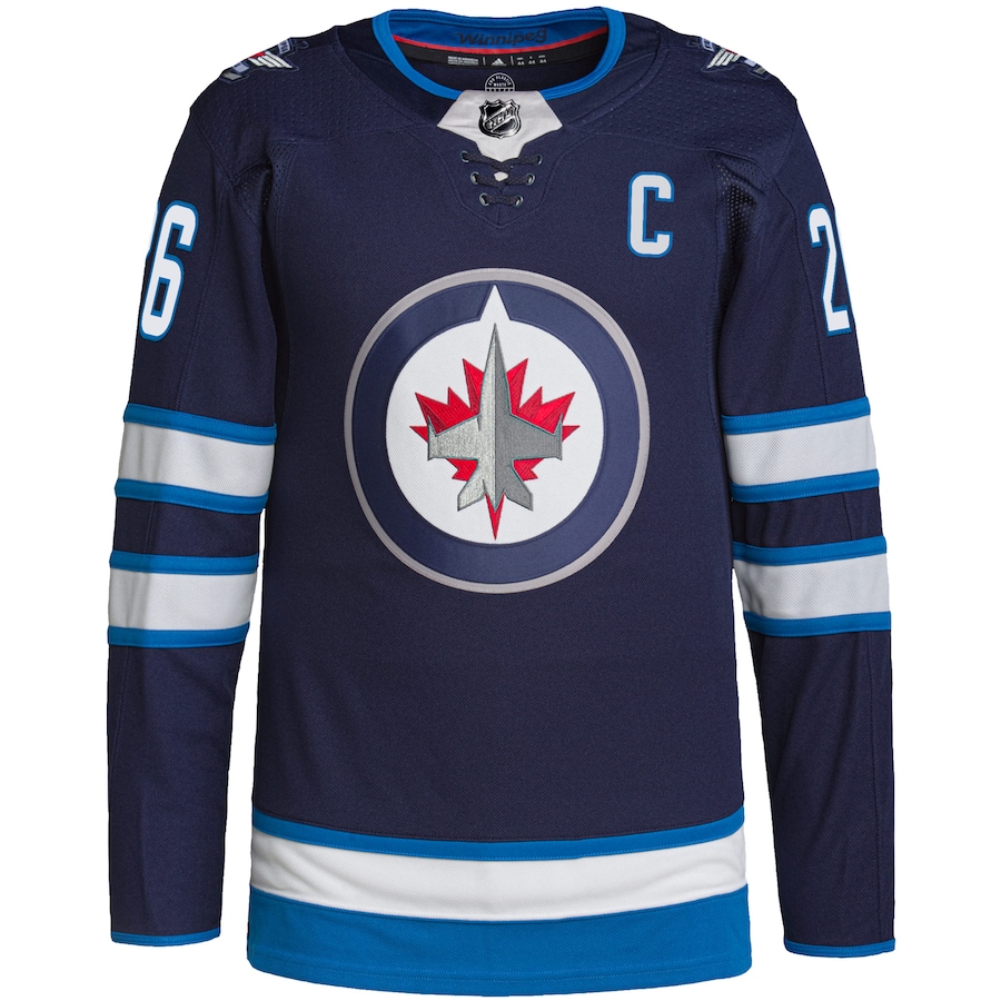 Blake Wheeler Winnipeg Jets adidas Home Primegreen Authentic Pro Player - Jersey - Navy