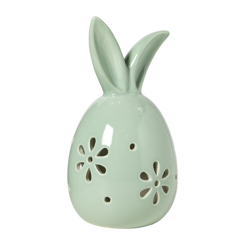 Beeldje paashaas - multikleur - diverse varianten