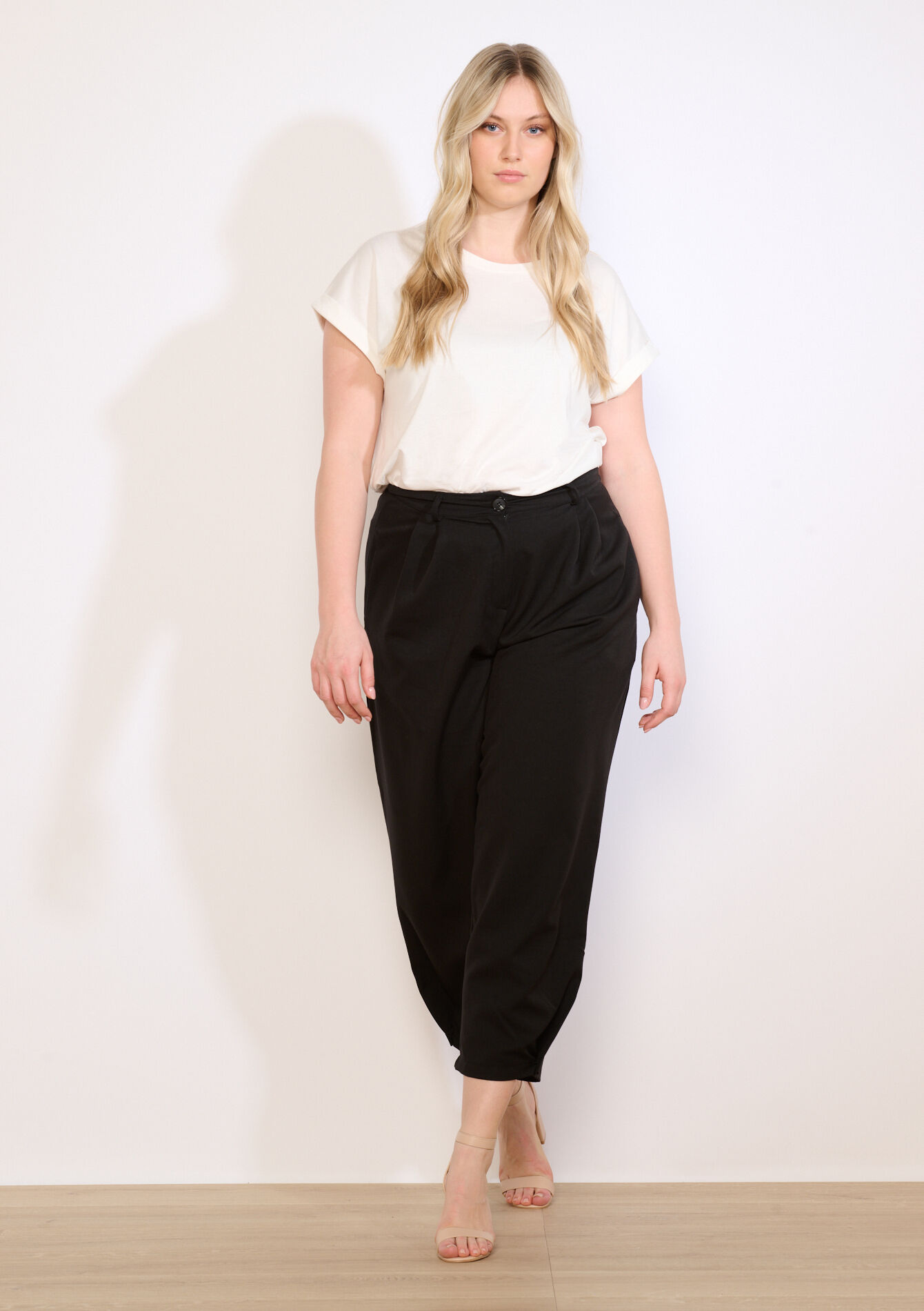 Elegante barrel broek