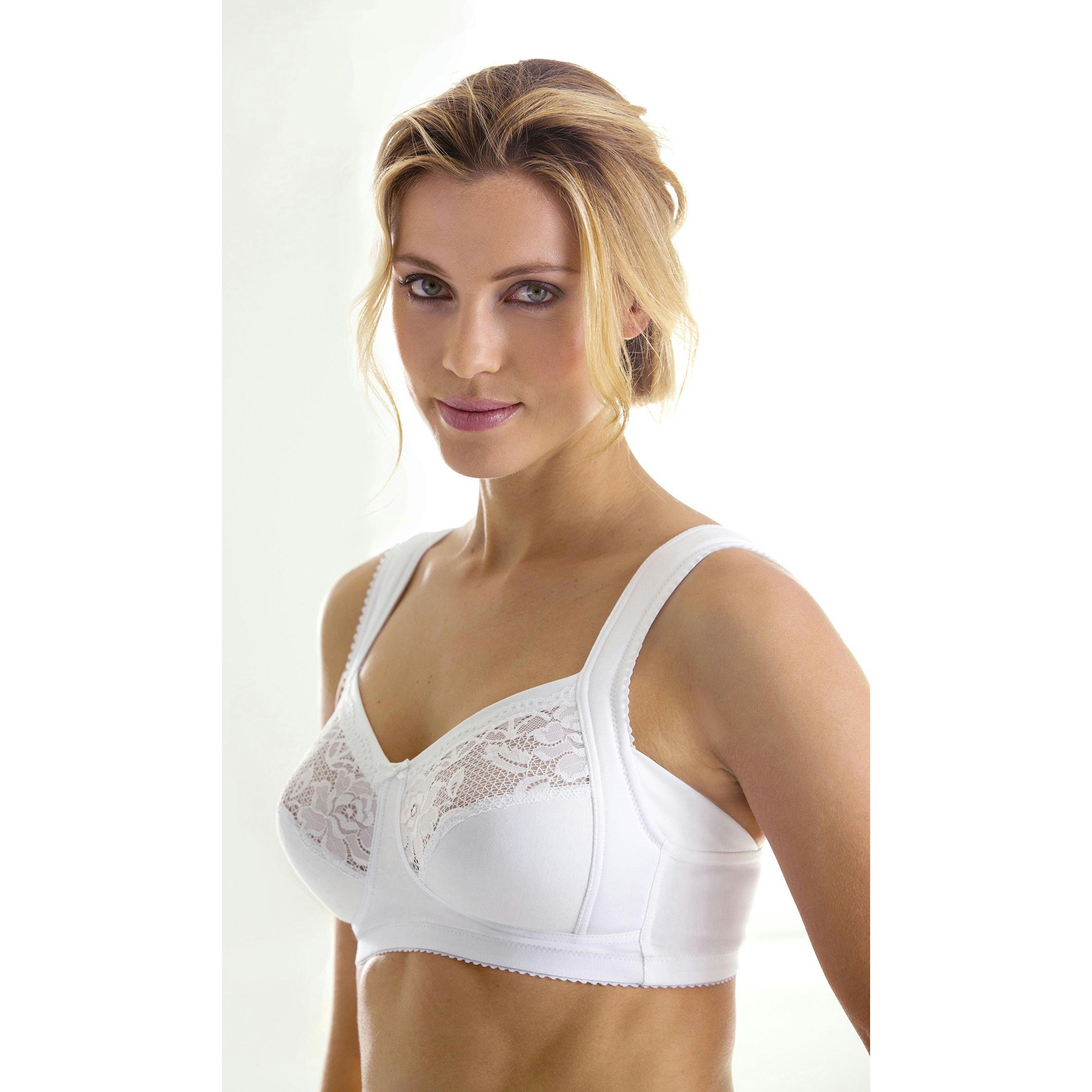 Soutien-gorge sans armatures blanc