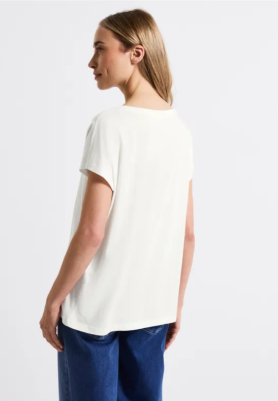 Shirt mit Glitzer-Wording