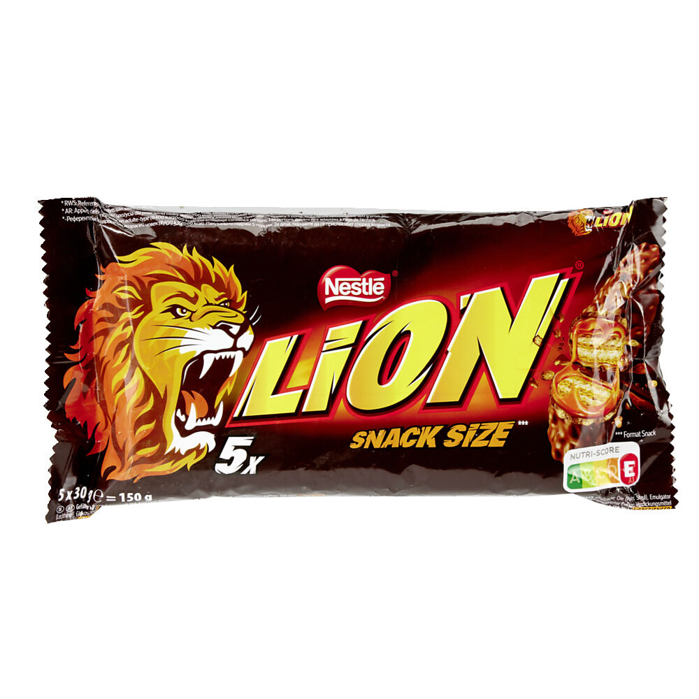 Barres Lion original snack size 5x30gr