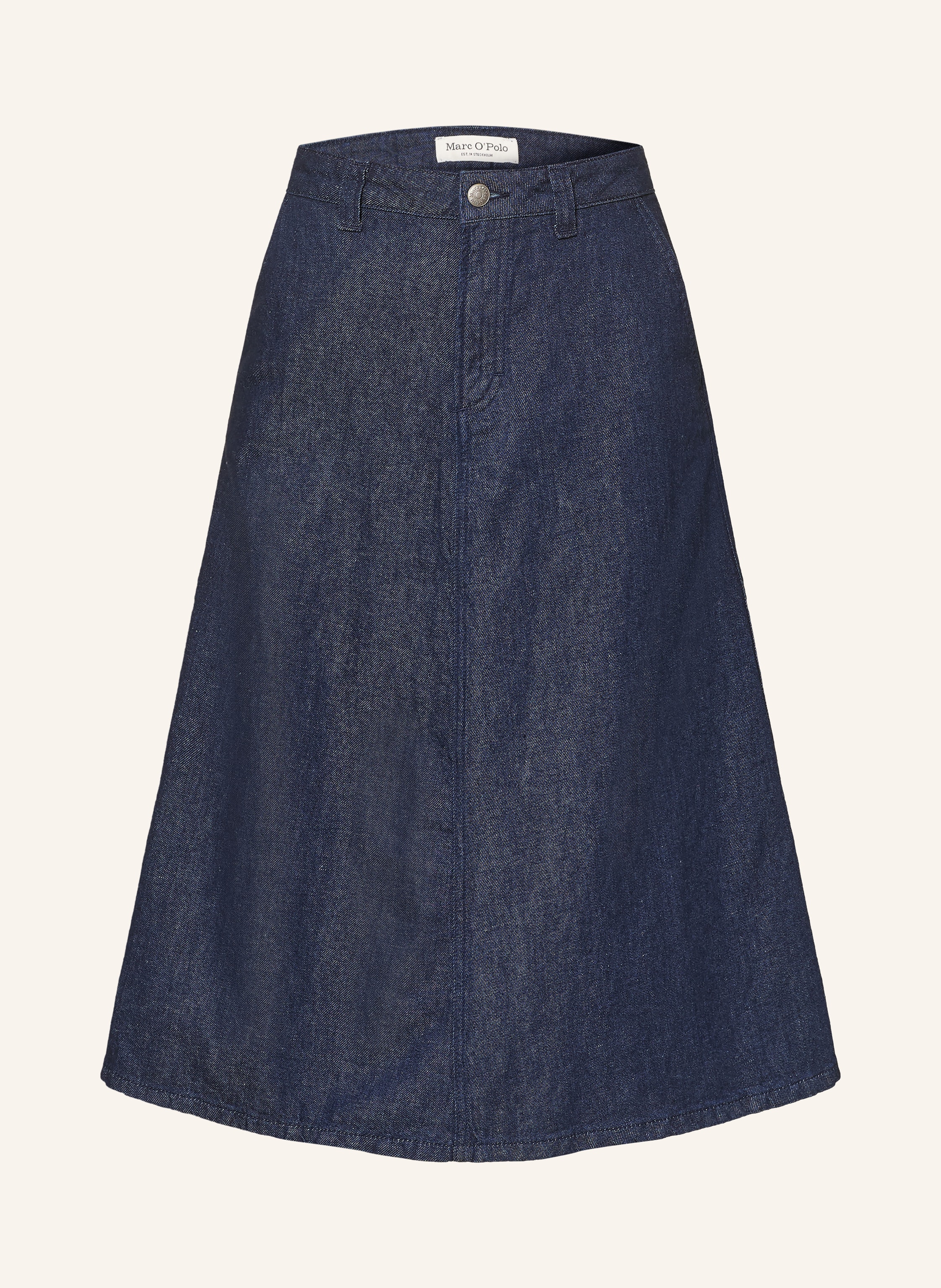 Marc O'Polo Jeansrock mit Leinen