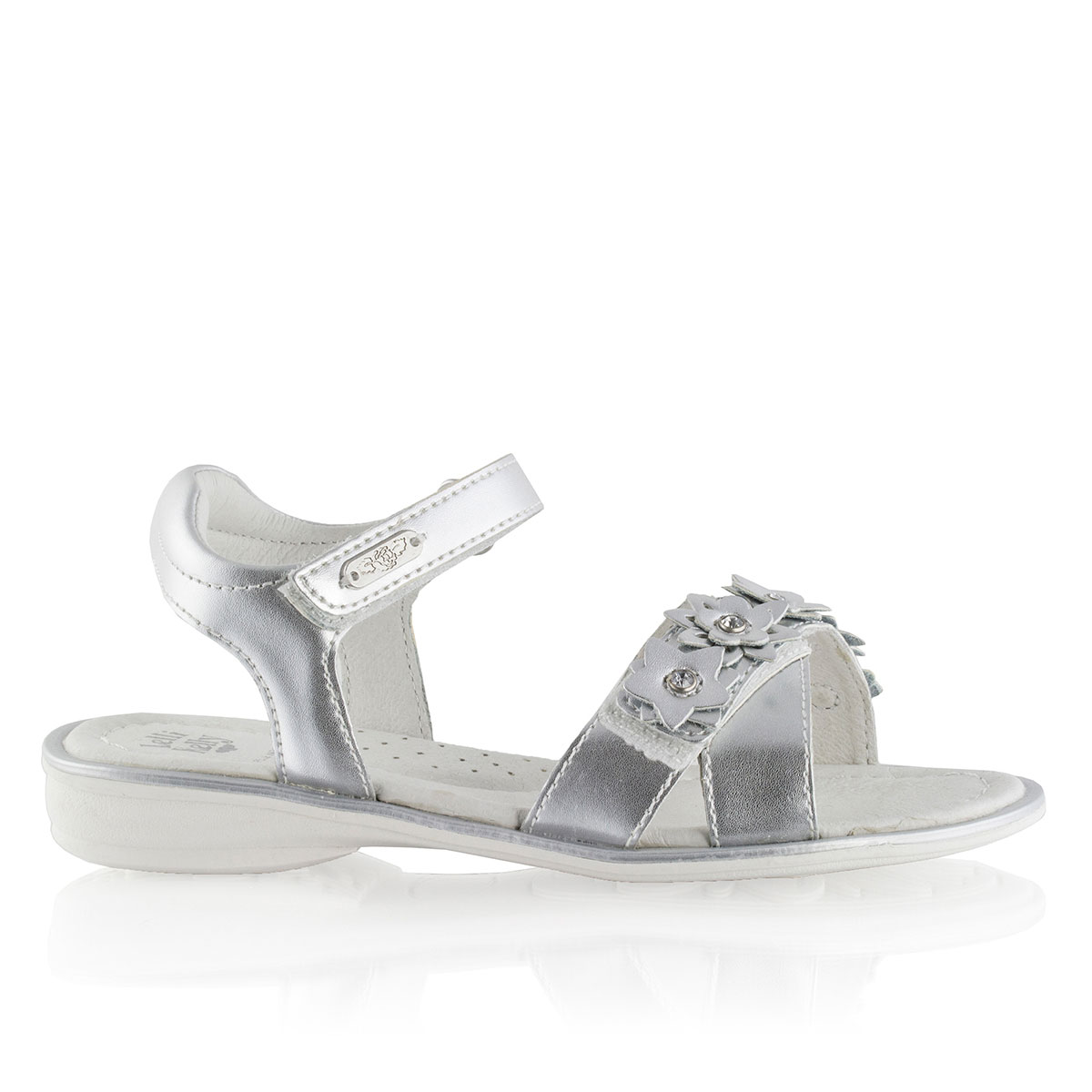 Russell & Bromley LKLUCILLIA Floral Trim Velcro Sandal
