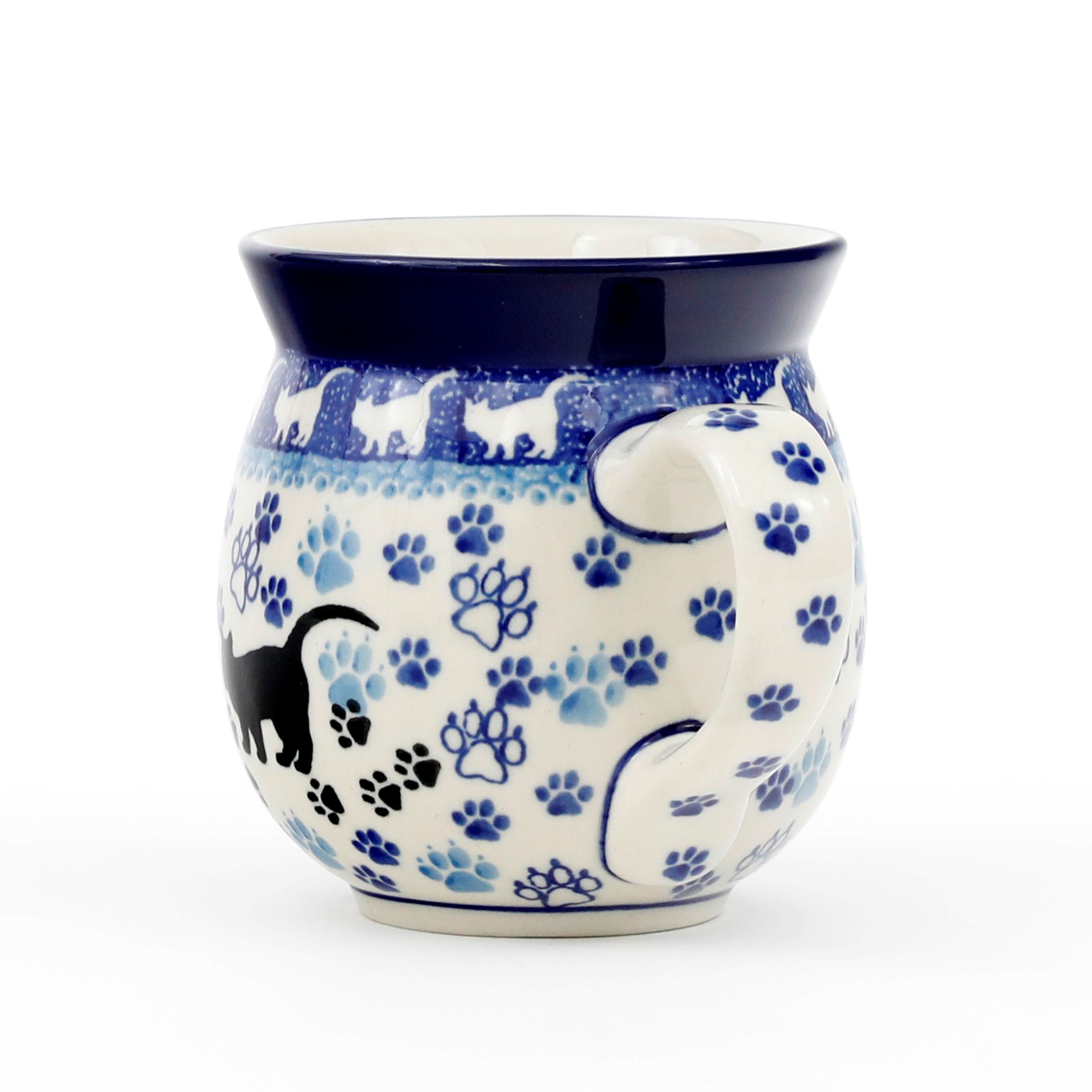 Kubek ceramiczny 073 1771X Czarny kot