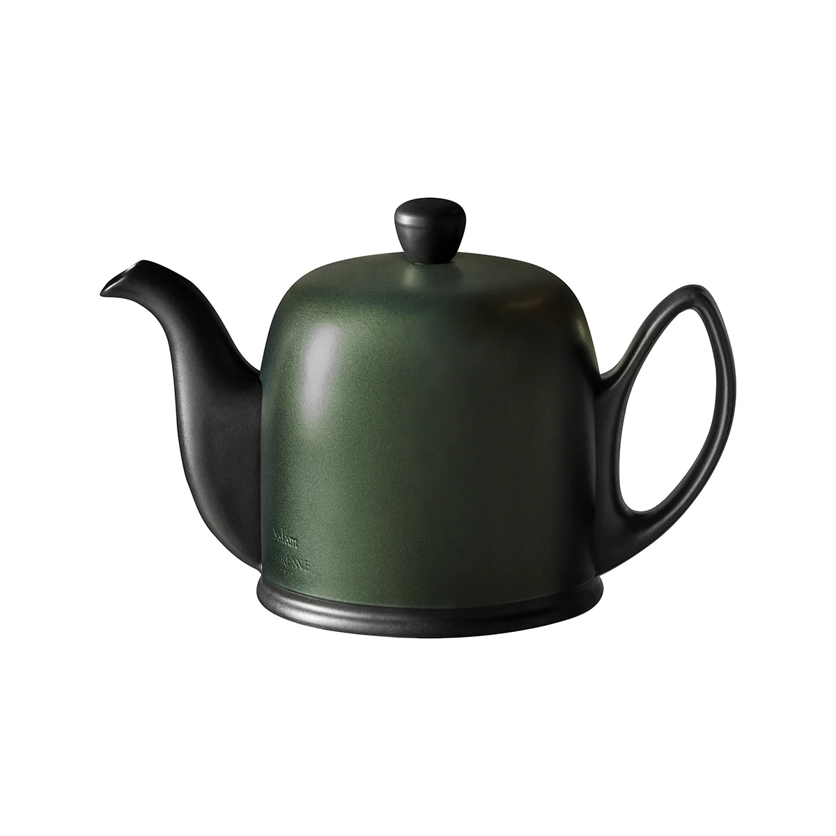 SALAM MINERALE Théière cloche émeraude - corps noir