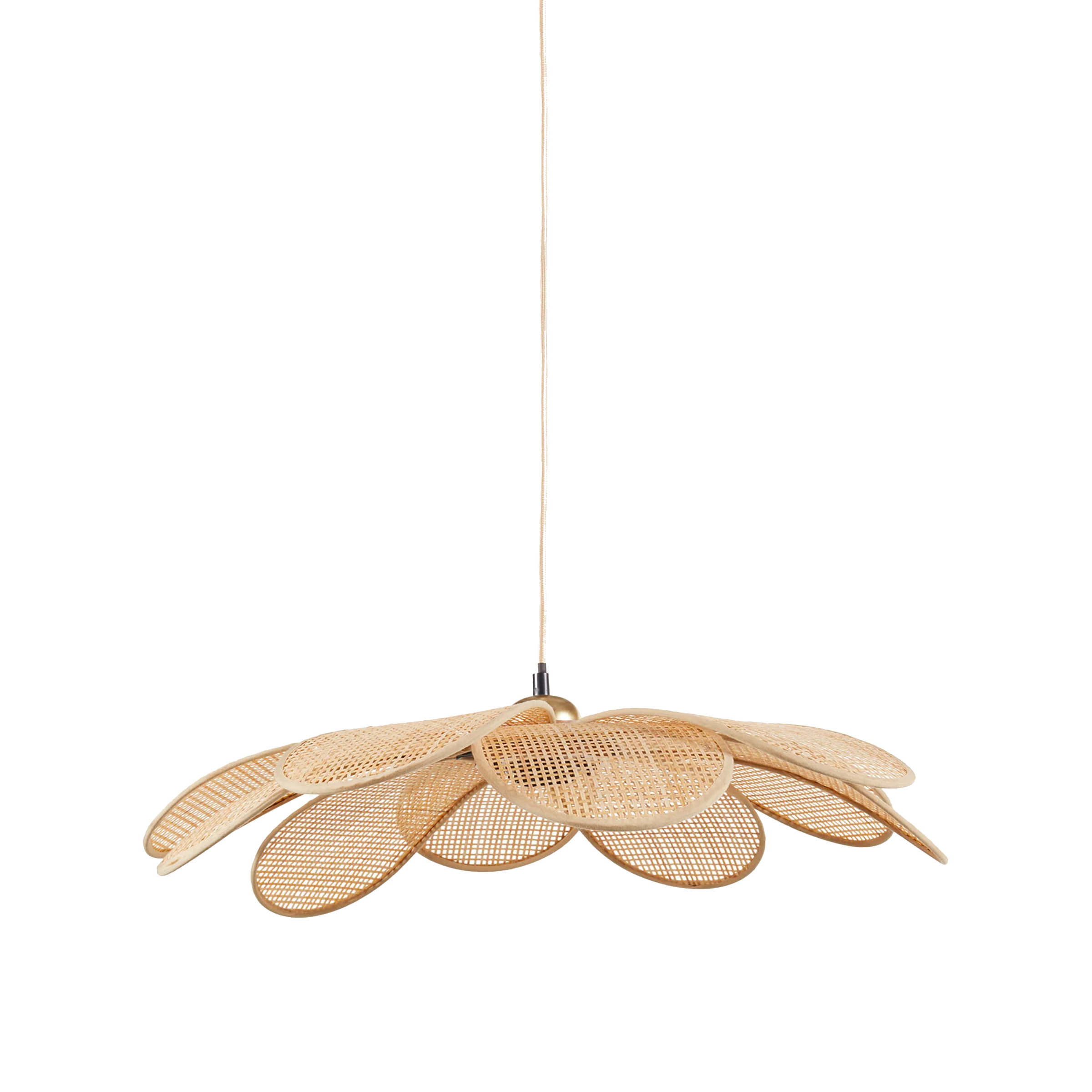 Ostaria Suspension MARGAUX bambou 10 x 60 cm diamètre 60 cm
