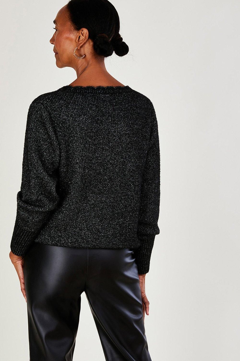 Monsoon Scallop Edge Cardigan