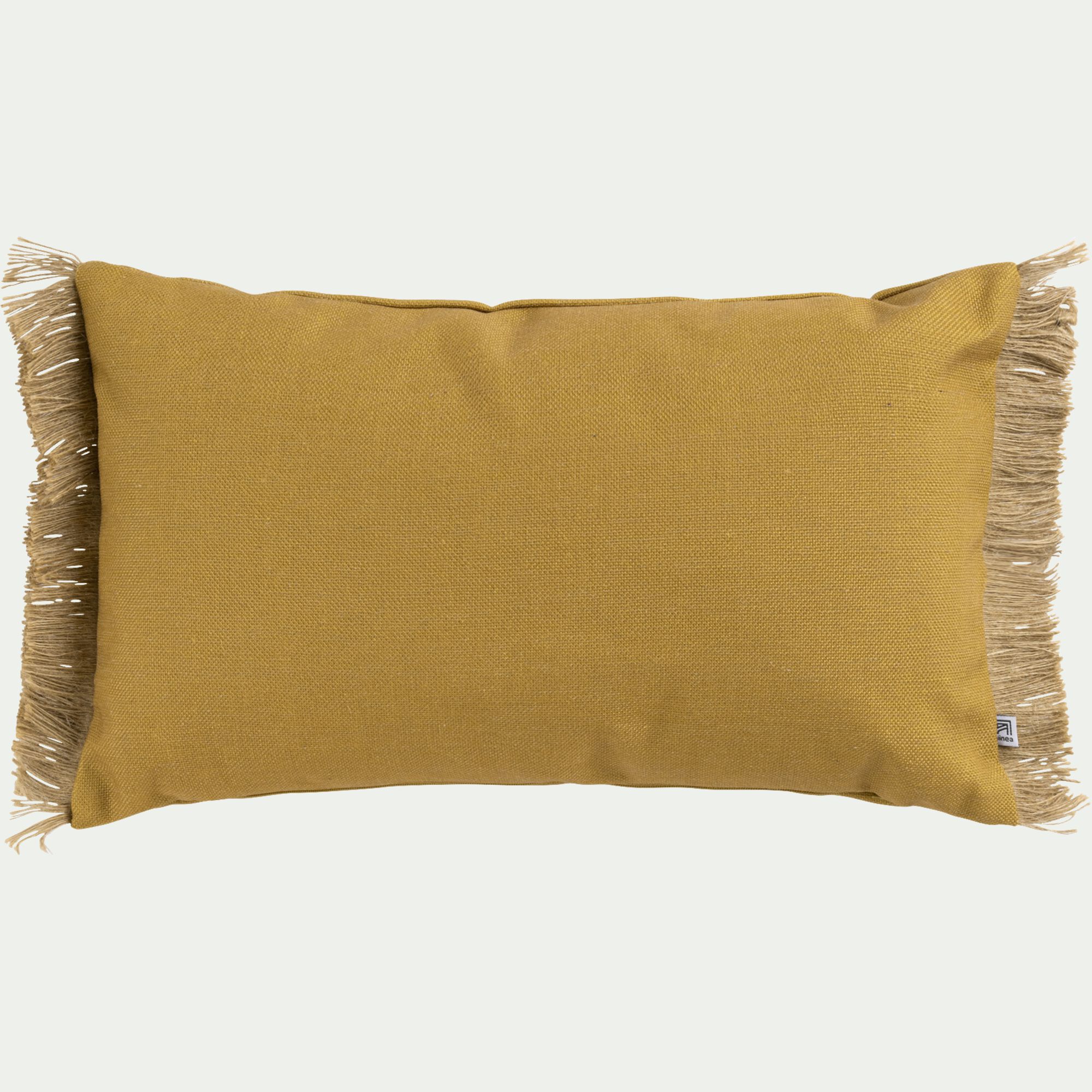 ZAIDA - Coussin de jardin 30x50cm - jaune argan