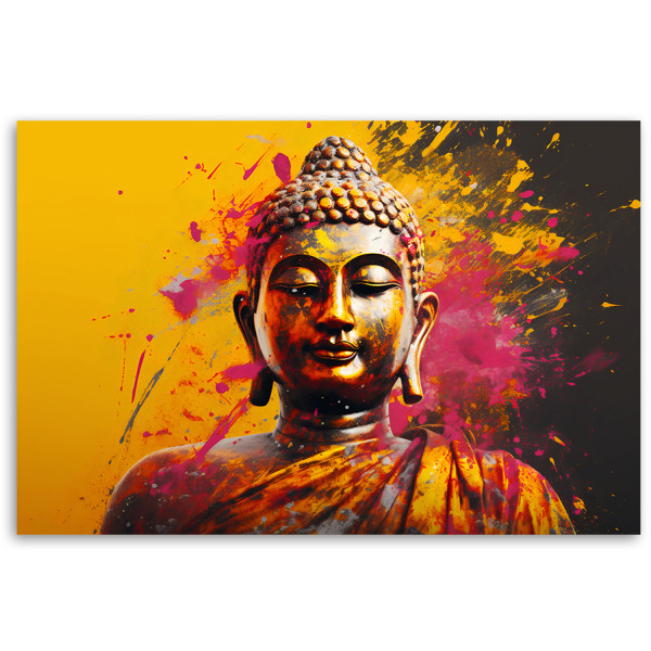 Feeby Fototapeta, Budda na abstrakcyjnym tle 150x105