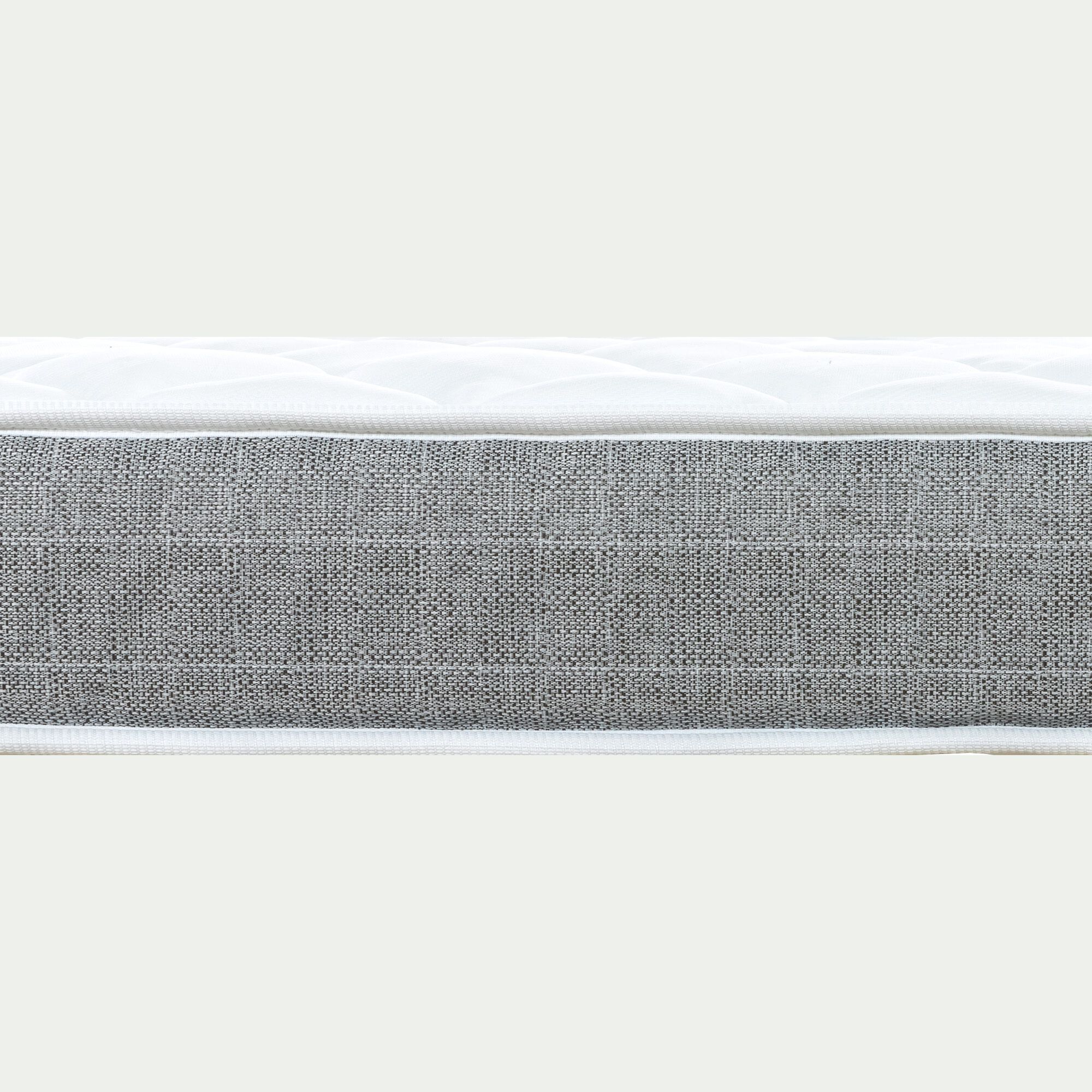 MADIE - Matelas alinea en mousse accueil équilibré 15cm 90x200cm - blanc