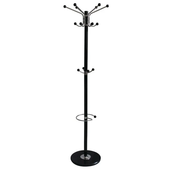 Home Basics Wood 16-hook Coat Rack