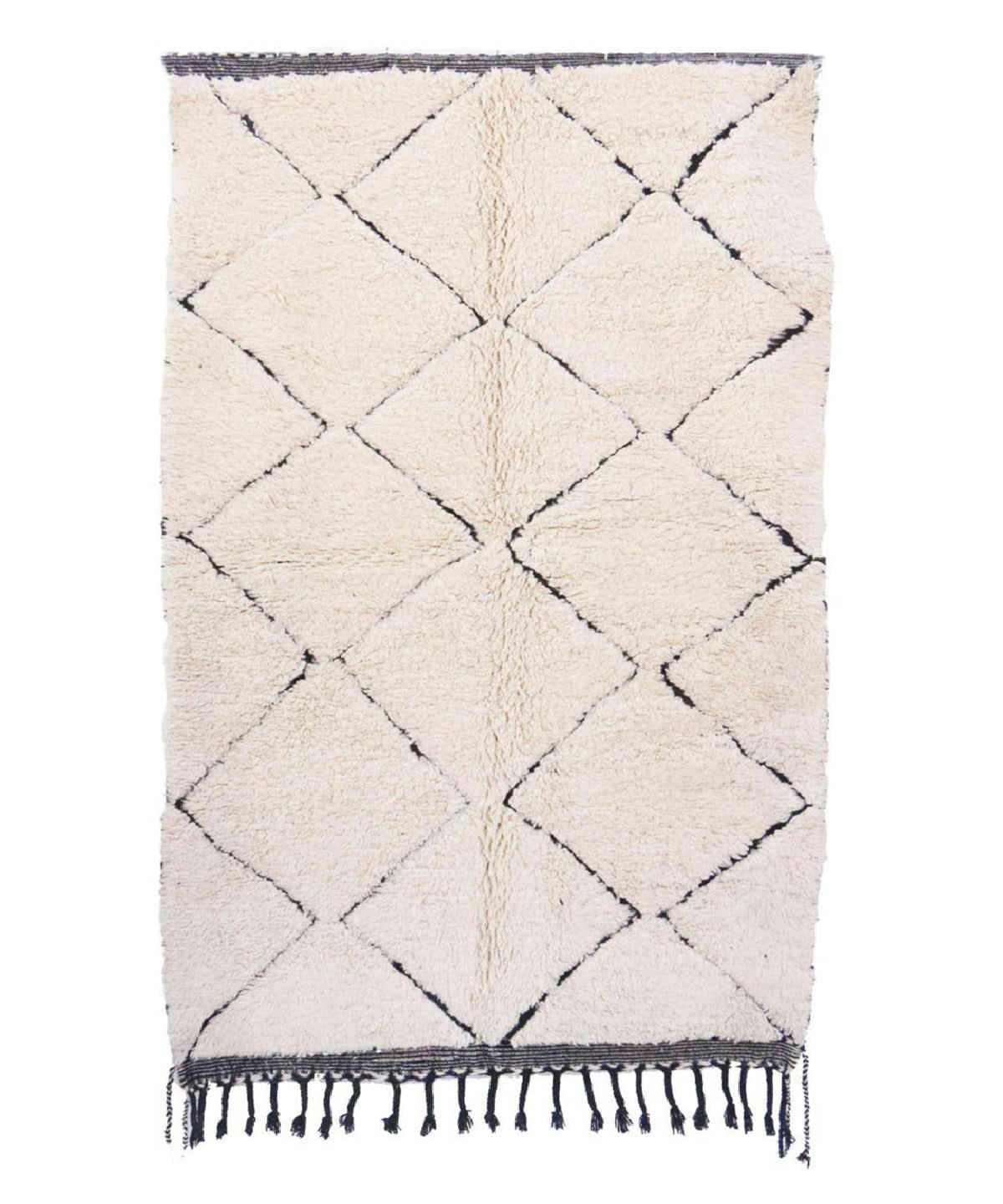 BERBERE - Tapis Berbere marocain pure laine 148x248