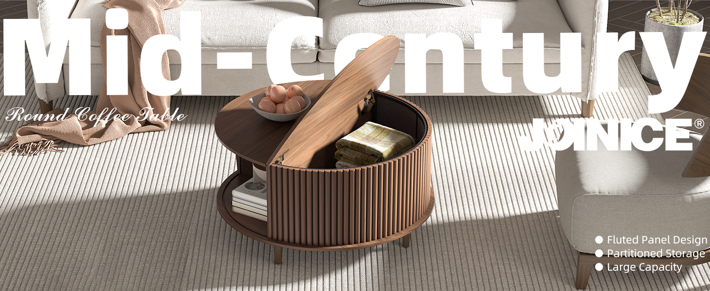 round coffee table