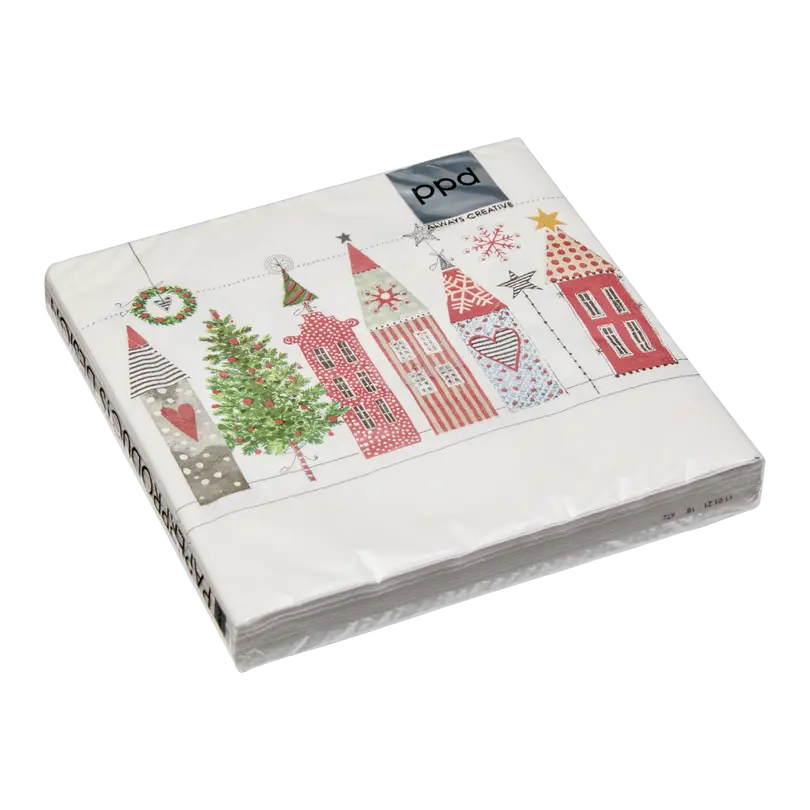 Papierserviette 20er-Set Paper Houses