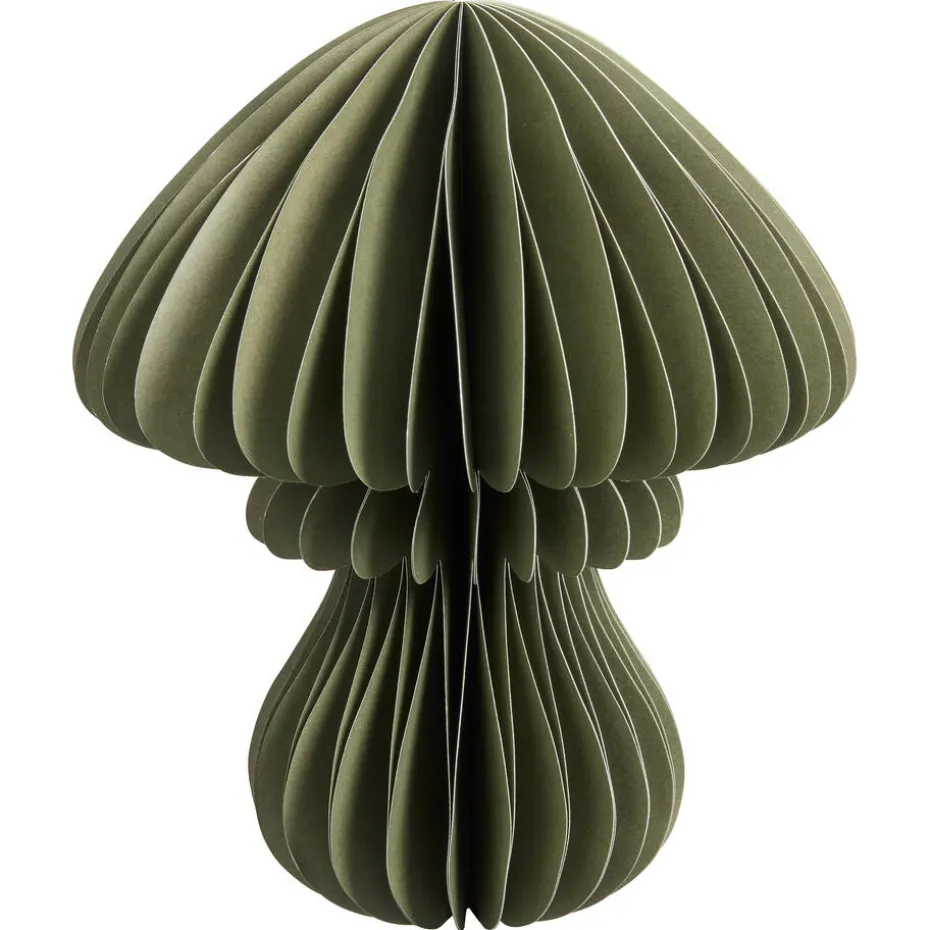 Kwantum Kerstdecoratie | Paddenstoel Papier  Groen