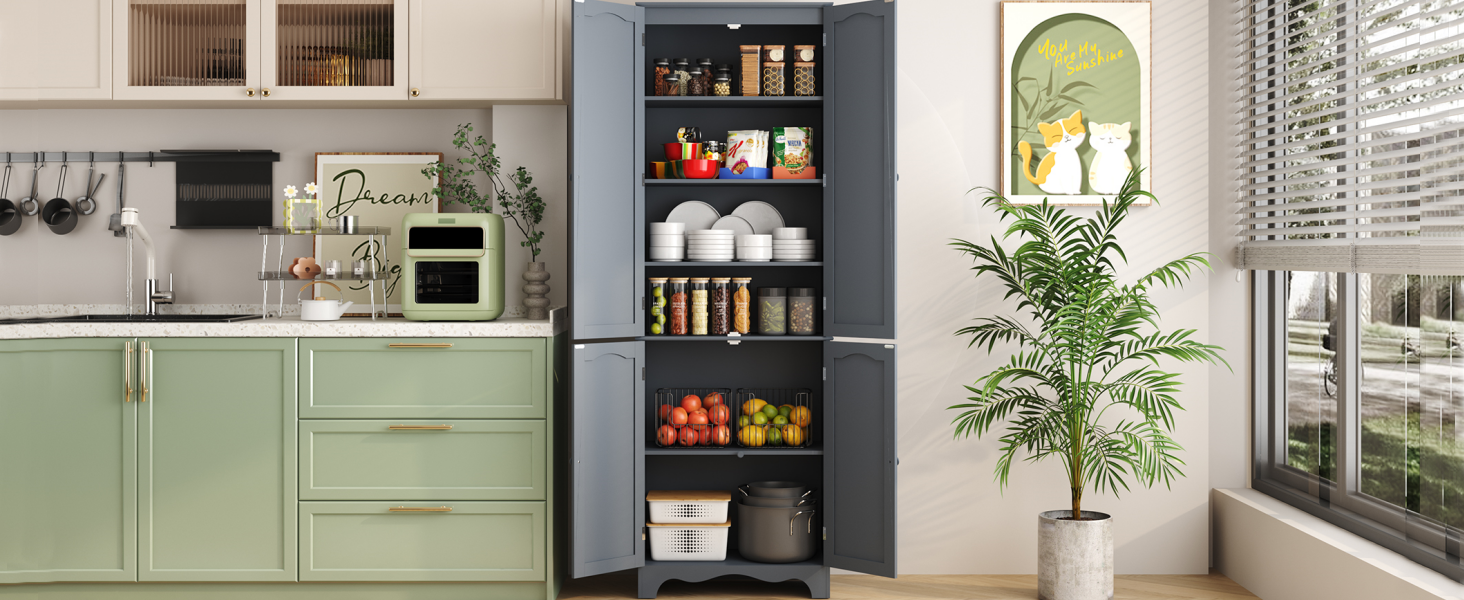 grey cabinet
