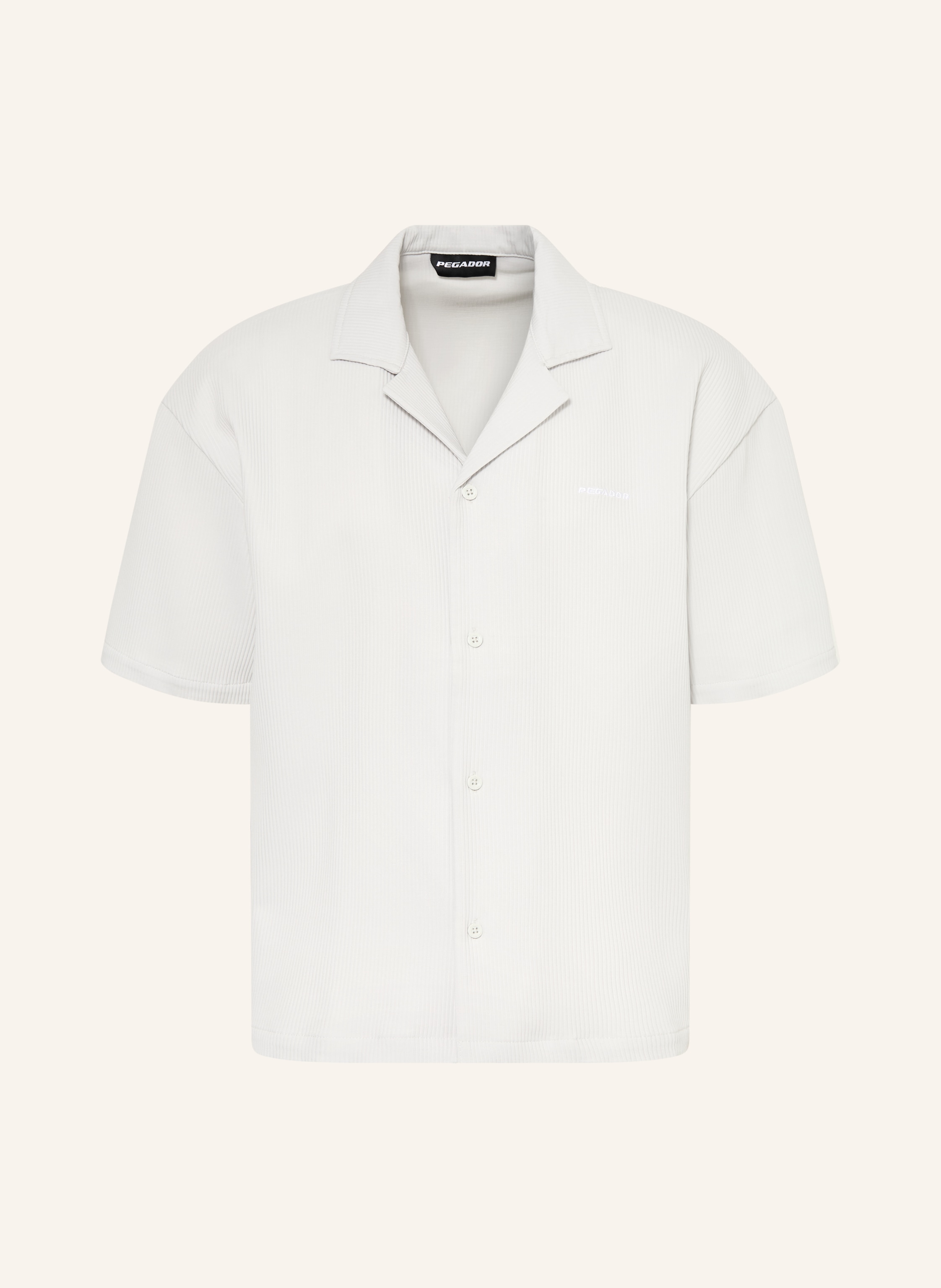 PEGADOR Resorthemd TROY Comfort Fit mit Plissees