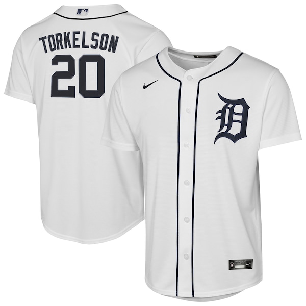 Spencer Torkelson Detroit Tigers Nike Youth Home Replica Player Jersey - White
