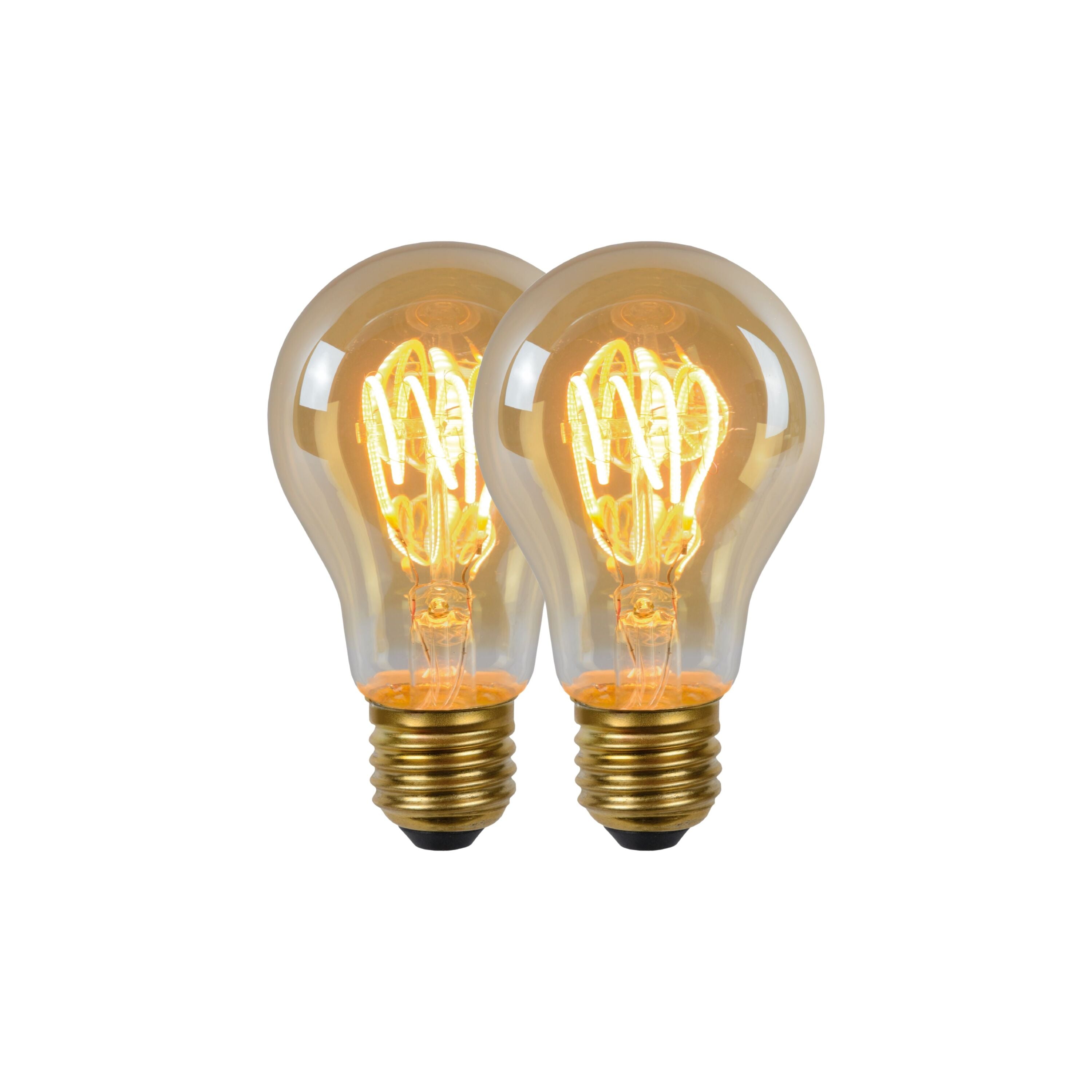 Lucide A60 Filament lamp - Amber (set van 2)