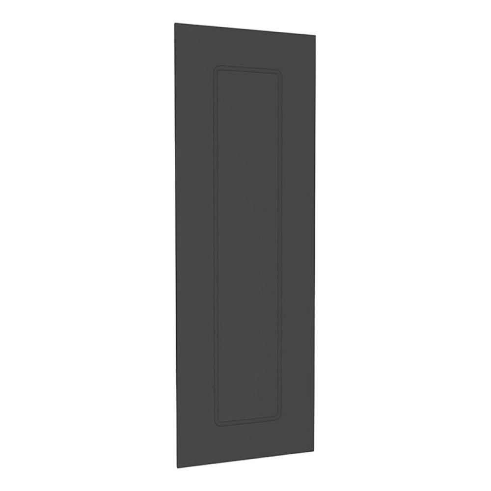 SKUFFEFRONT RIVA FOR HØYSKAP AGNES 30CM RAMME SVART MATT 2STK/PK
