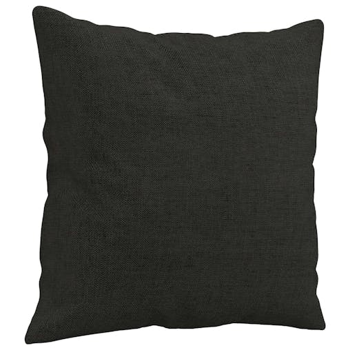 NNEVL Throw Pillows 2 pcs Black 40x40 cm Fabric