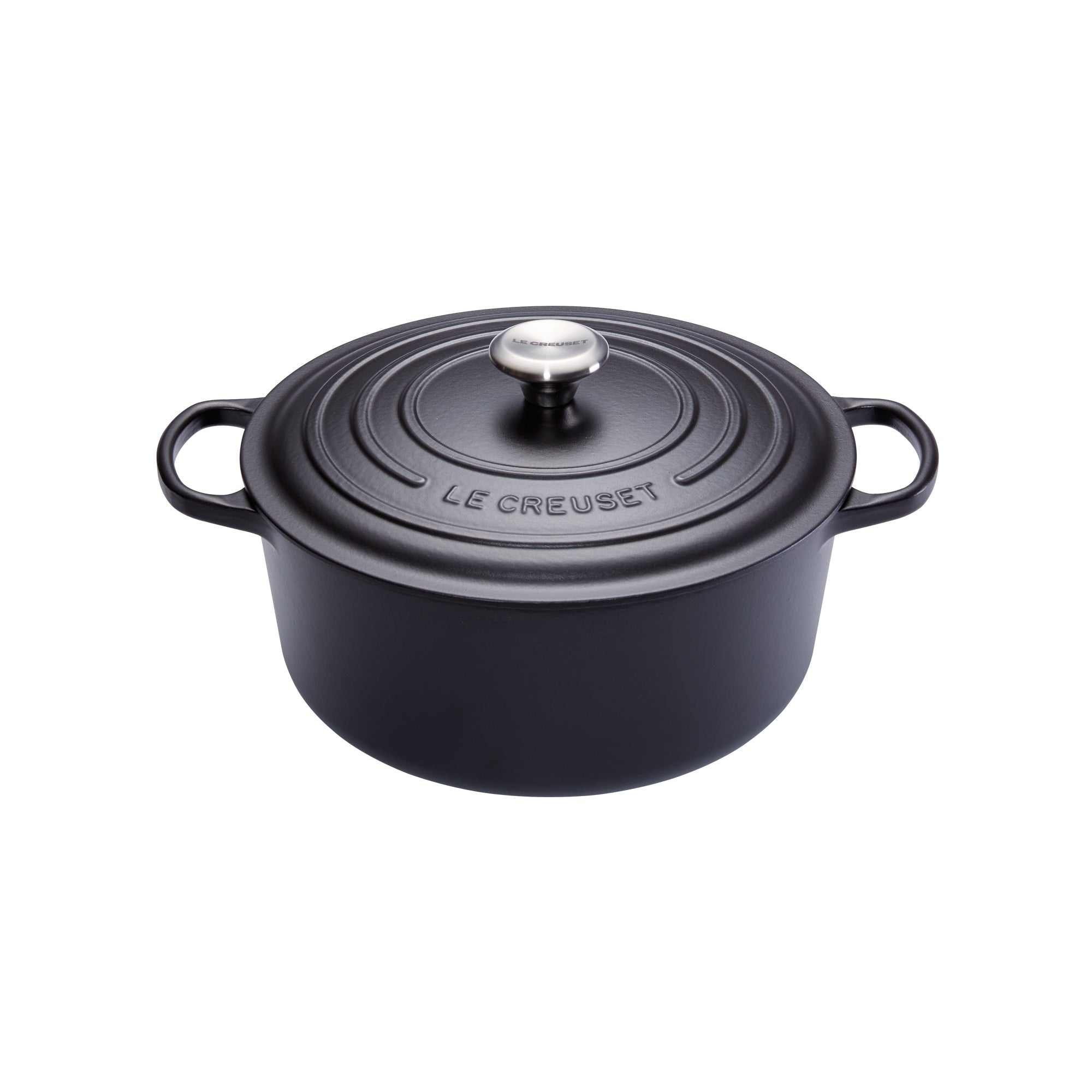 Le Creuset Signature Braadpan Ø 24 cm - Mat Zwart