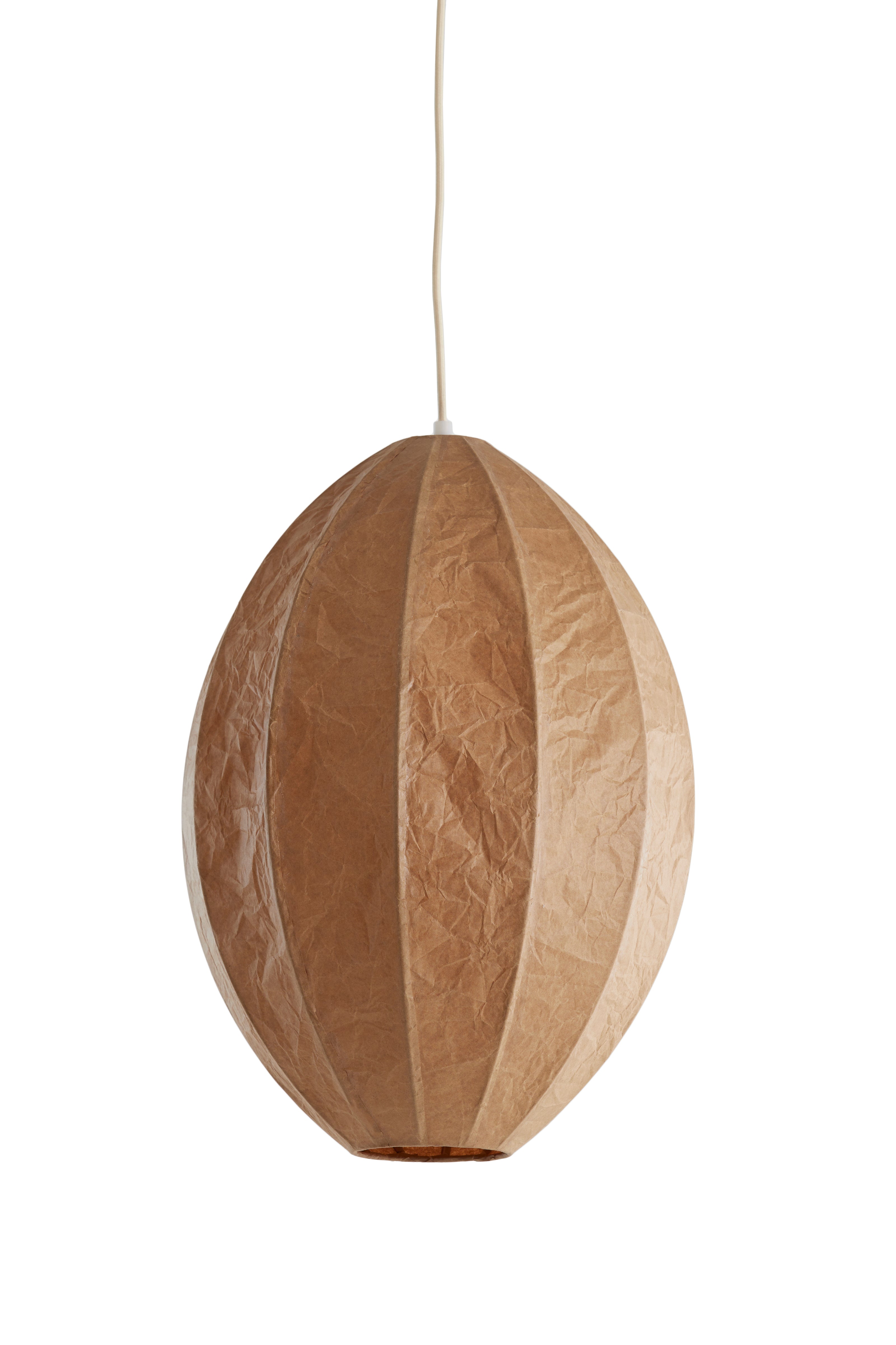 Light & Living hanglamp MILATOS - bruin - Ø38x51cm