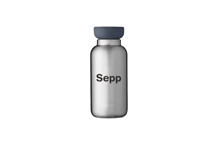 Ontwerp je eigen isoleerbeker 350 ml met naam | Sepp