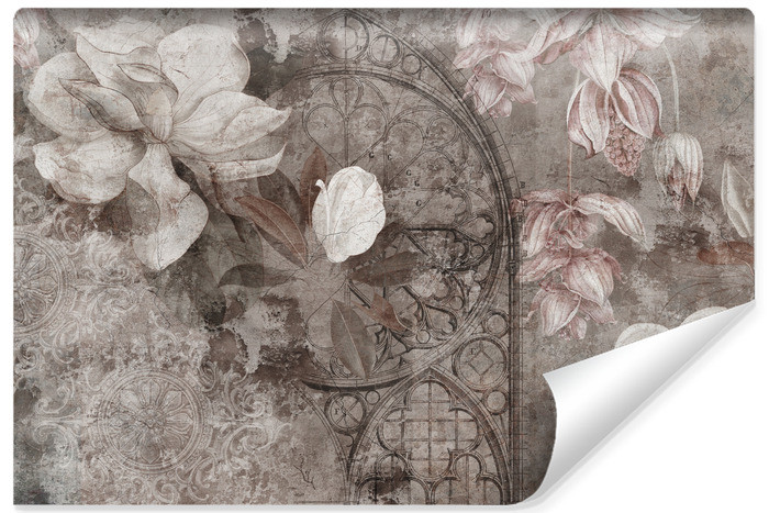 Fototapeta Ornamenty Abstrakcyjne Magnolie 90x60cm