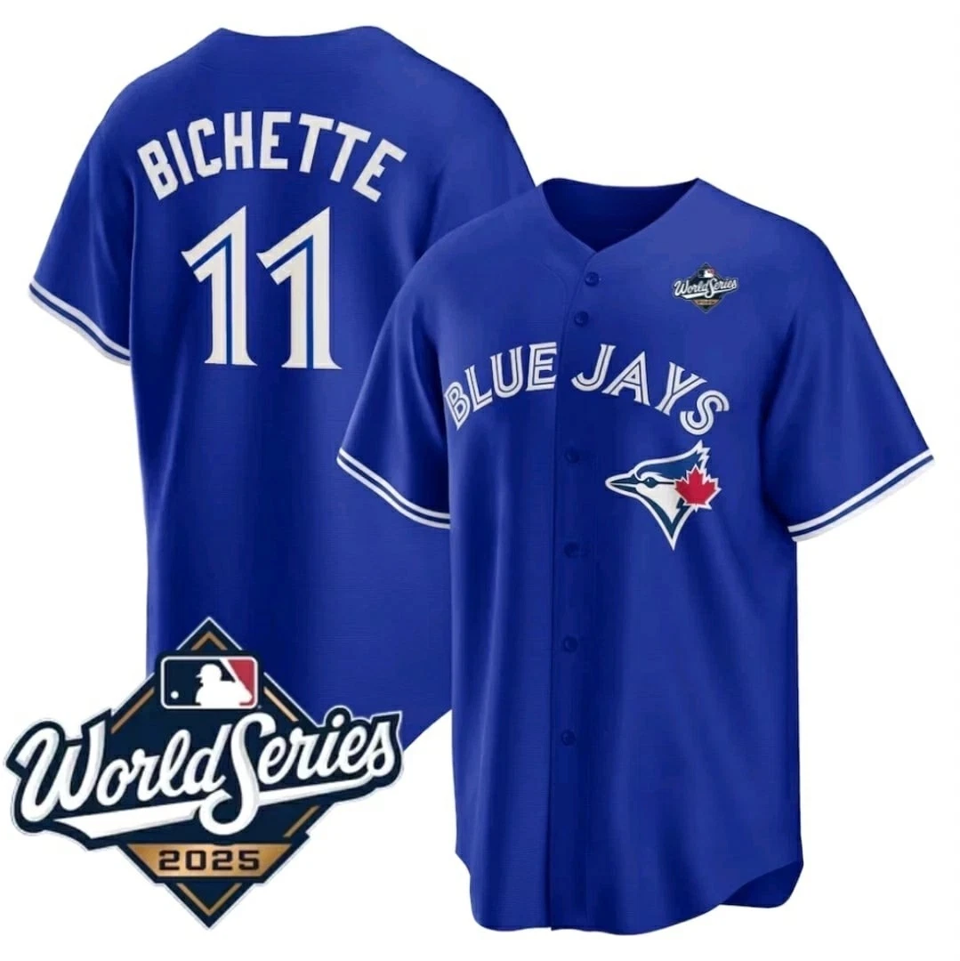 Bo Bichette Toronto Blue Jays Nike 2025 World Series Alternate Replica Jersey - Royal