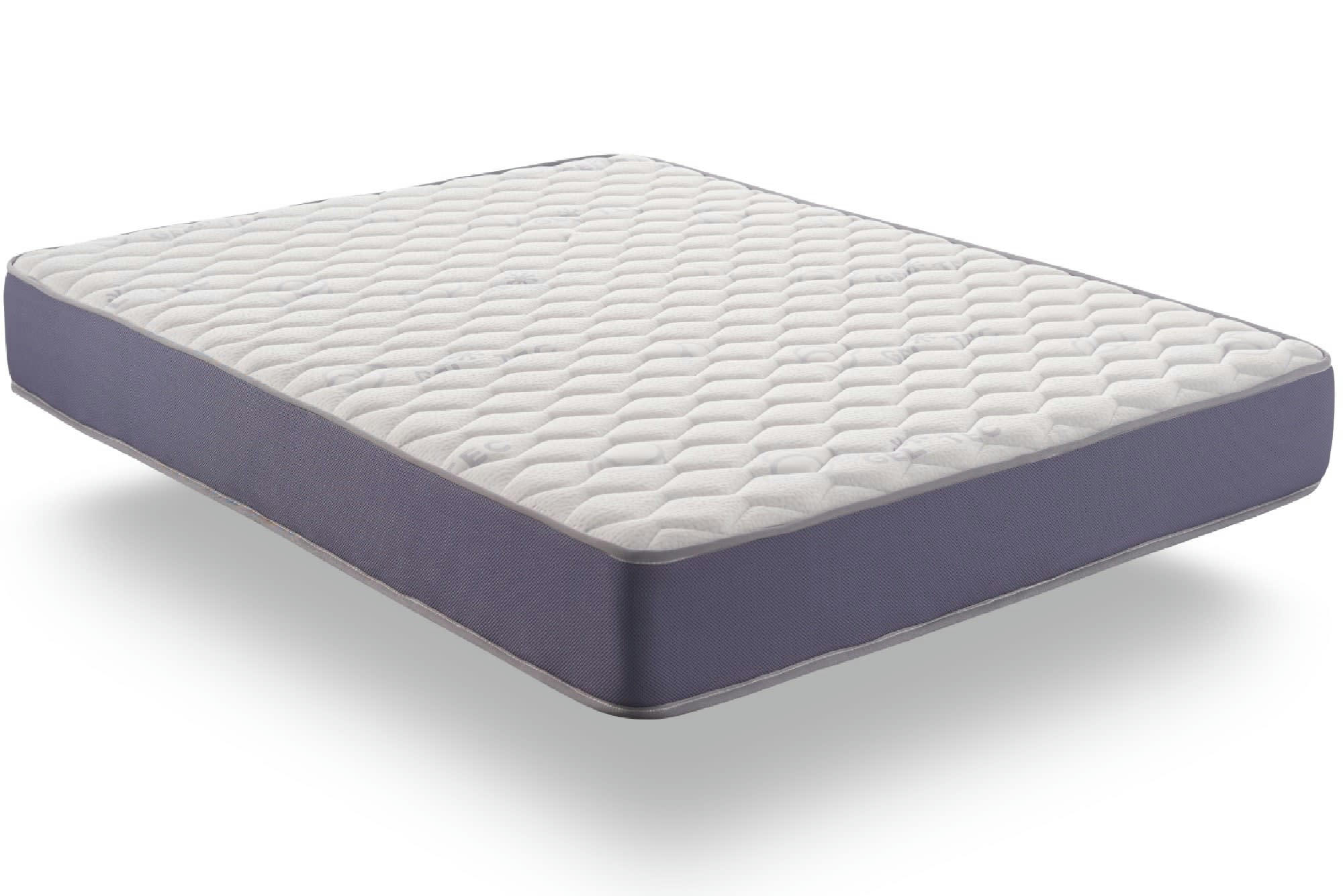 GELTECH 17 - Matelas 140 x 200 cm - Soutien Blue Latex, Mousse HR, 18 cm
