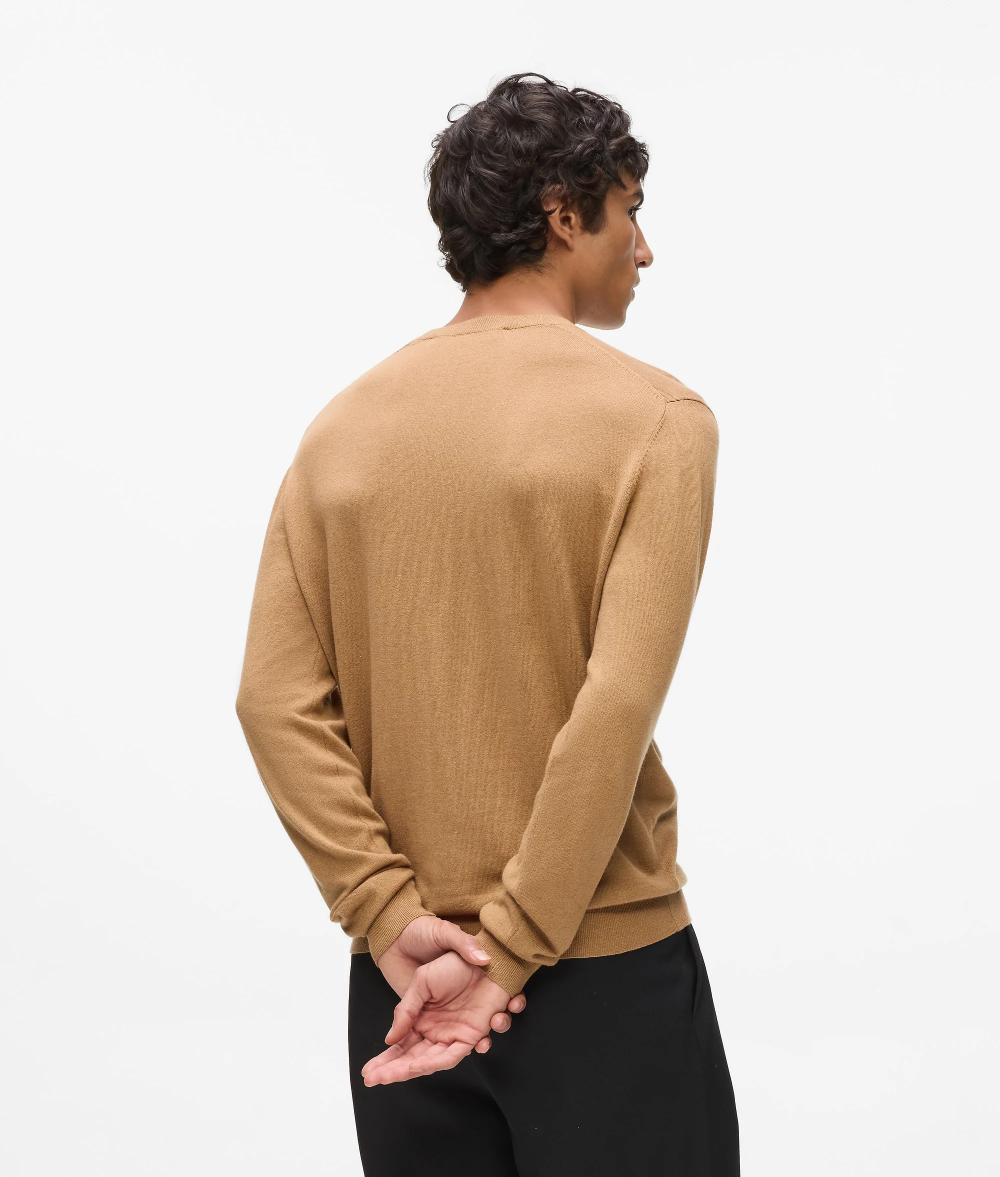 Pull en tricot à col rond