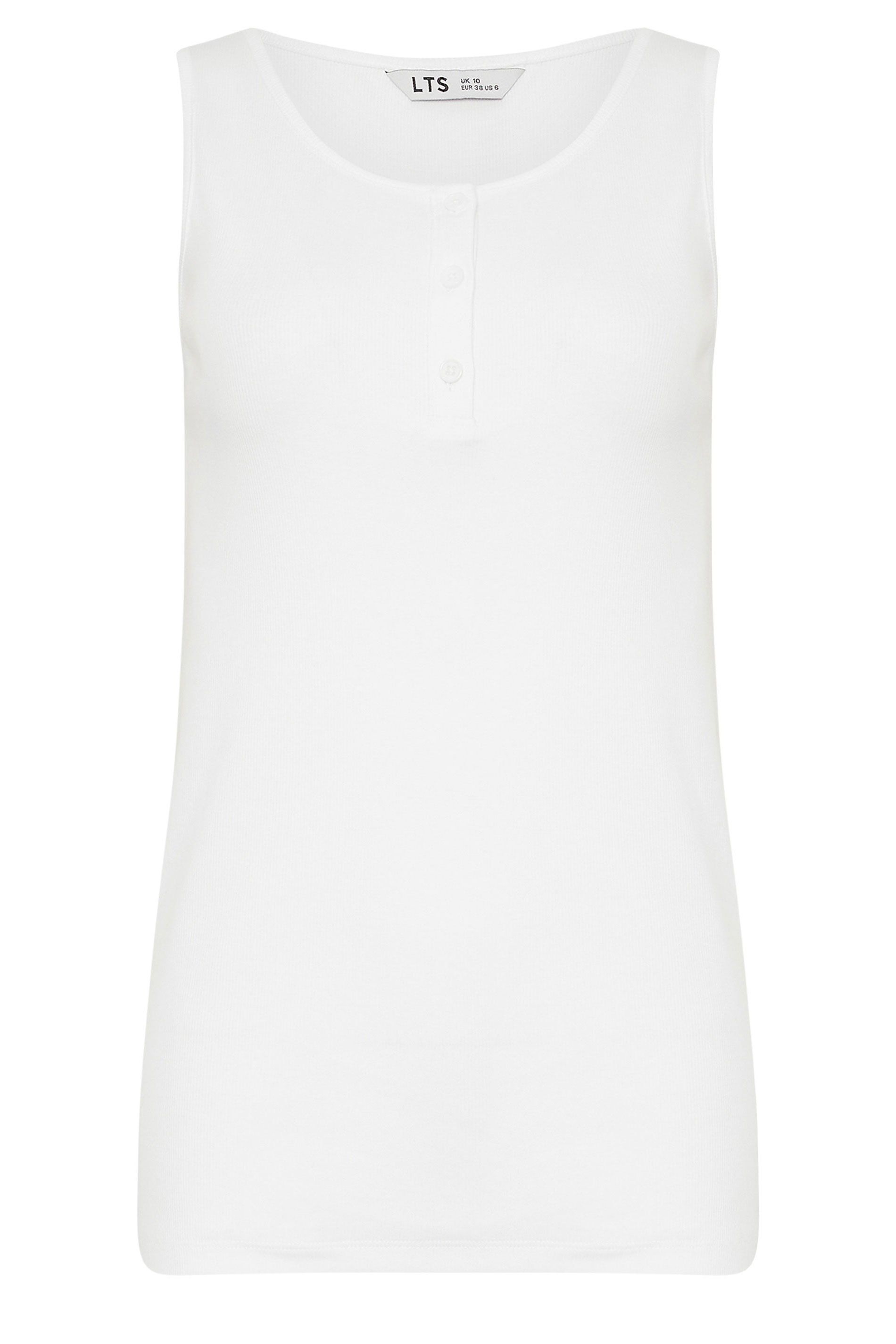 Long Tall Sally Tall Ribbed Placket Vest