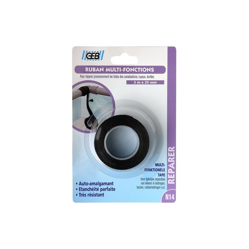 Ruban multi-fonctions 25 mm x 3 m