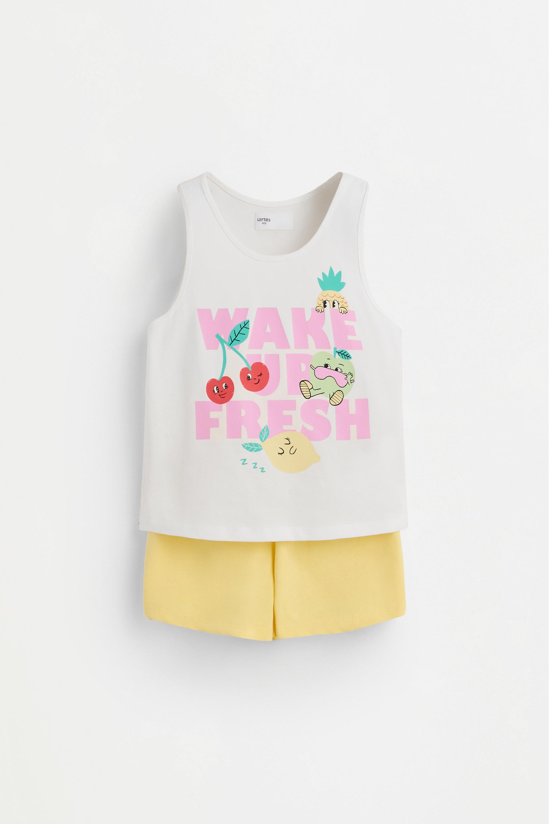 Pijama estampado tirantes