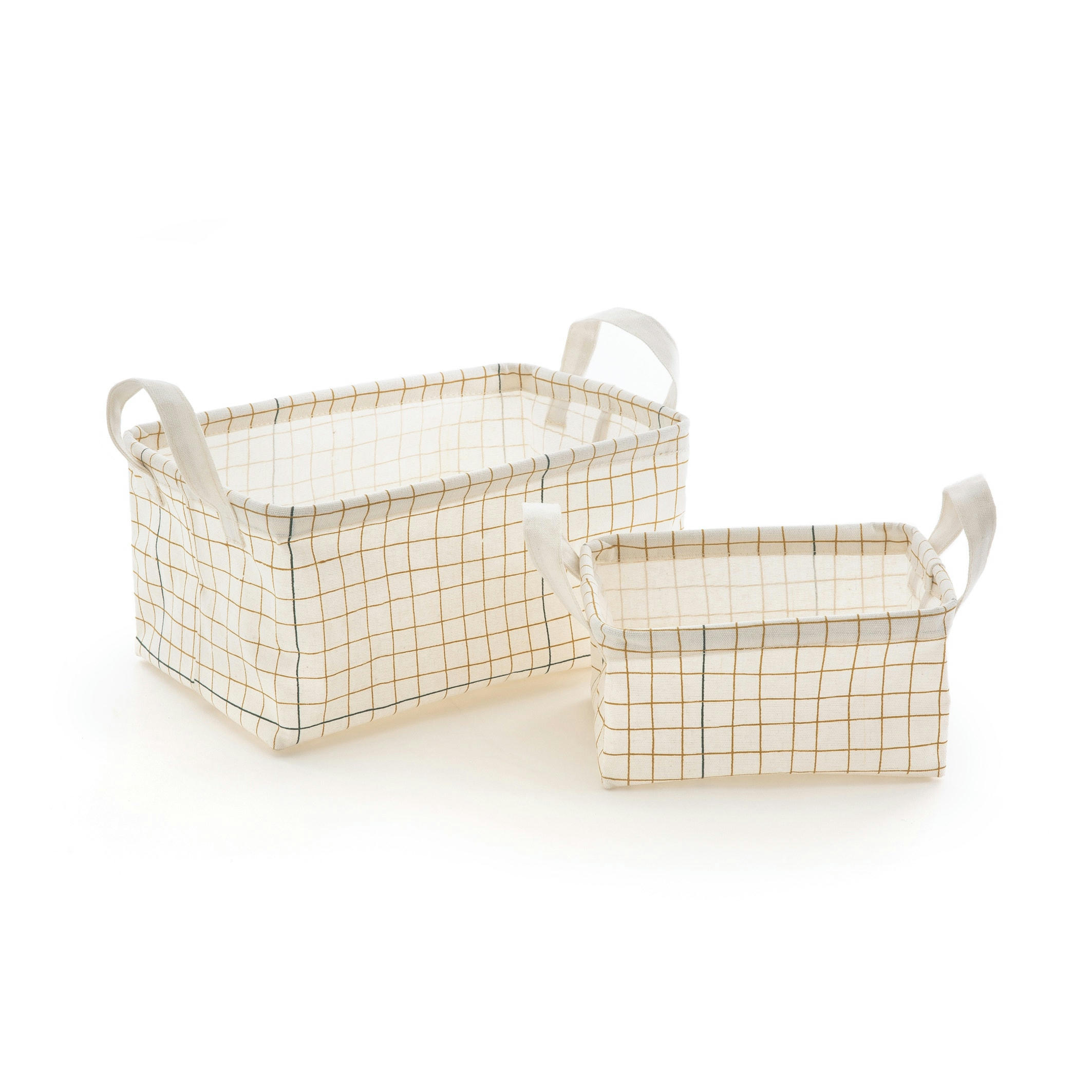 Set de 2 paniers de rangement taille S, ACAO