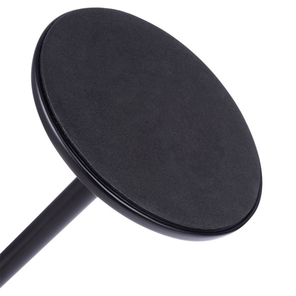 Stojak na papier toaletowy stalowy czarny 47 cm