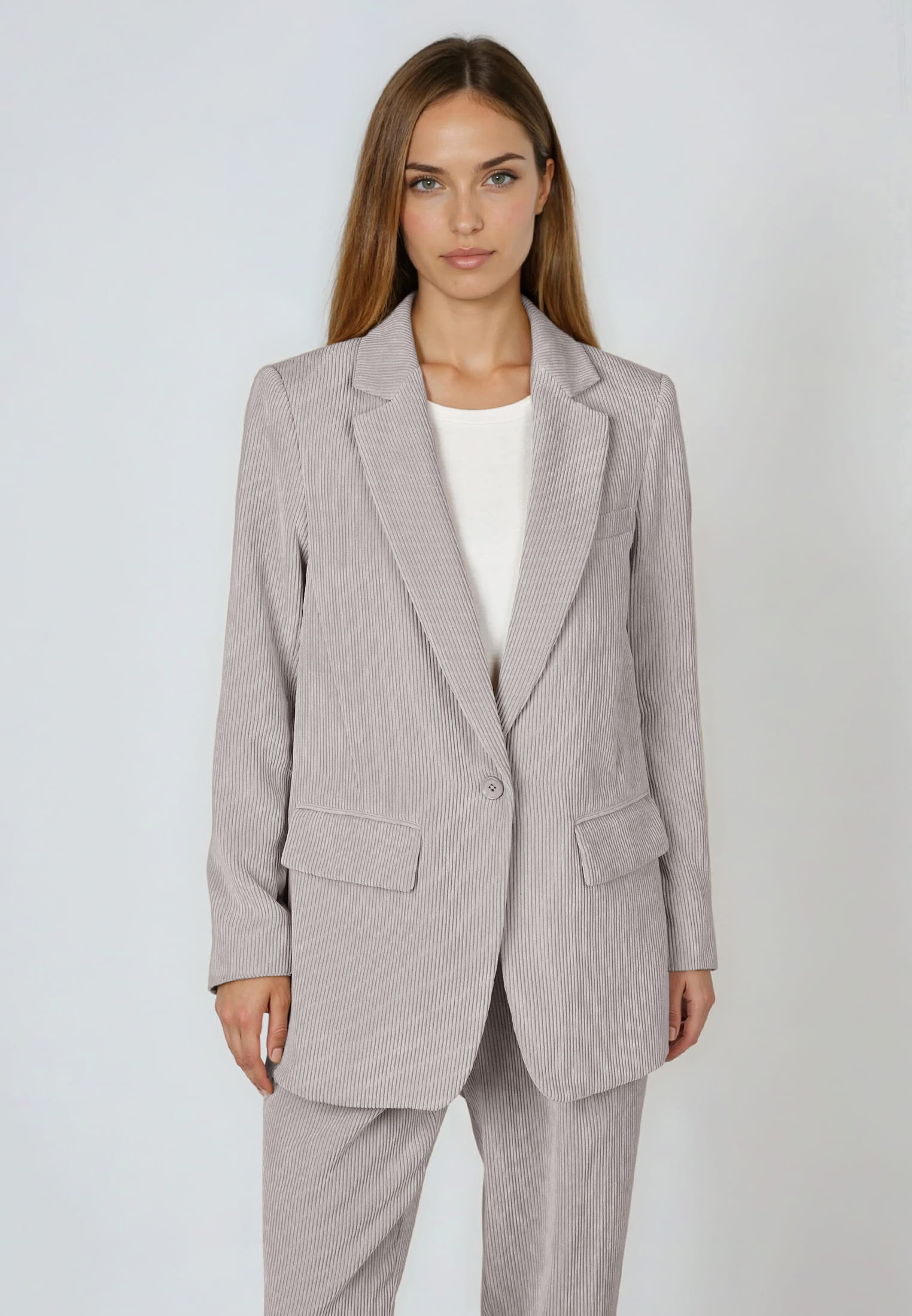 Blazer aus leichtem Cord