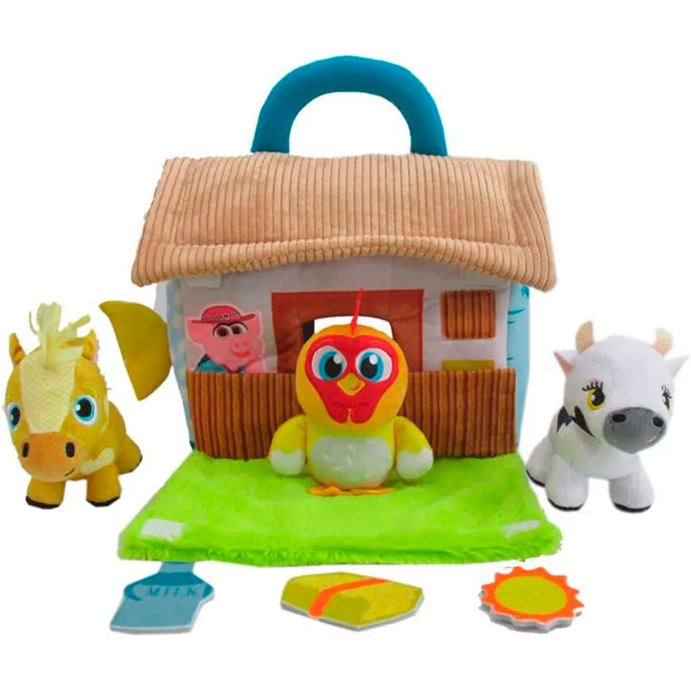 Bandai Mi First Zenon Farm Fluffy Musical Toy