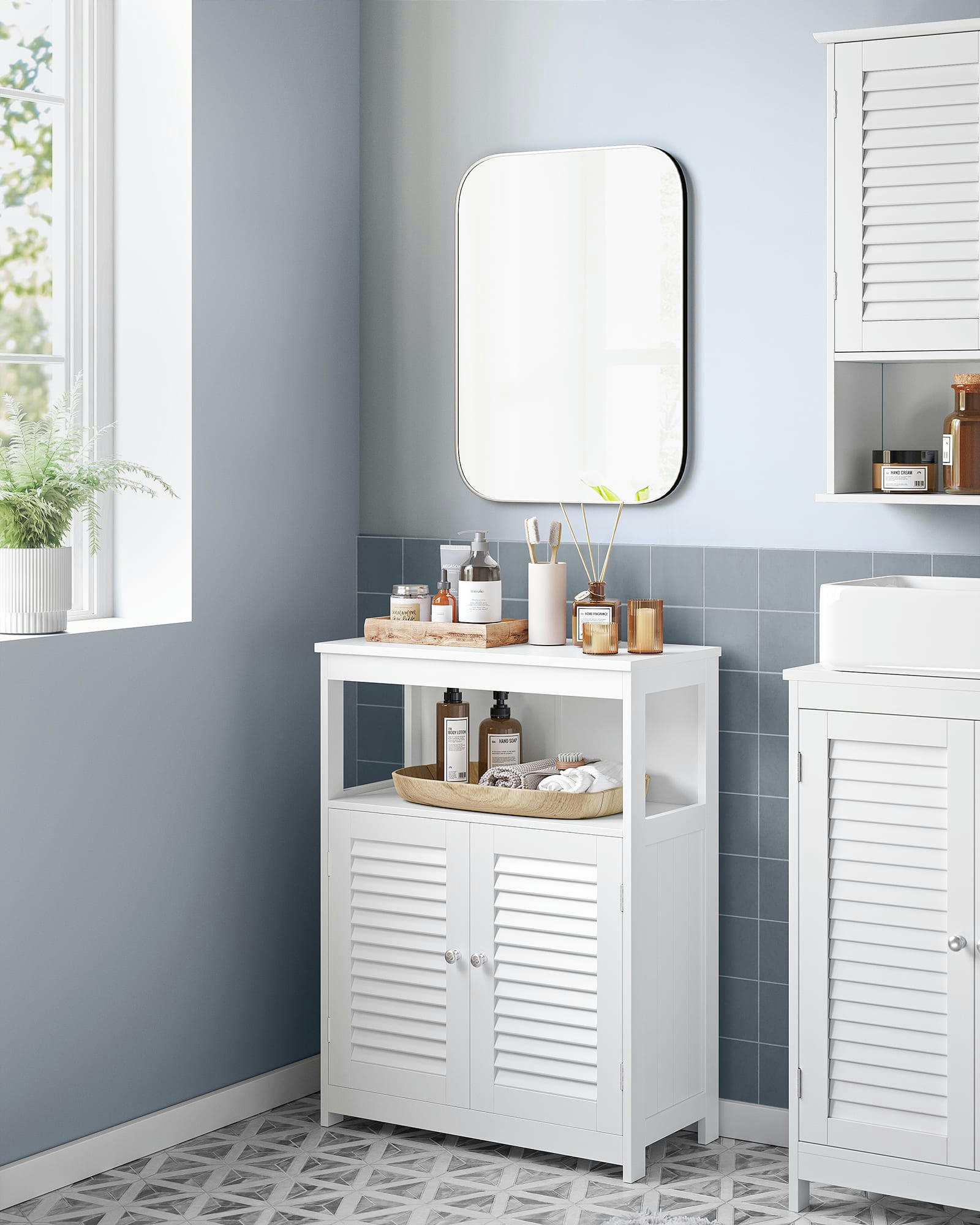 - Meuble de salle de bain placard de cuisine blanc